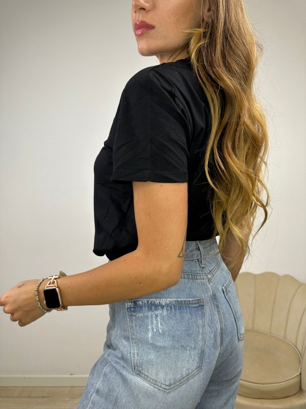 T-SHIRT SMILE NERA T-SHIRT SMILE NERA