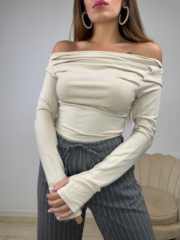 MAGLIA KIM NEW BEIGE MAGLIA KIM NEW BEIGE