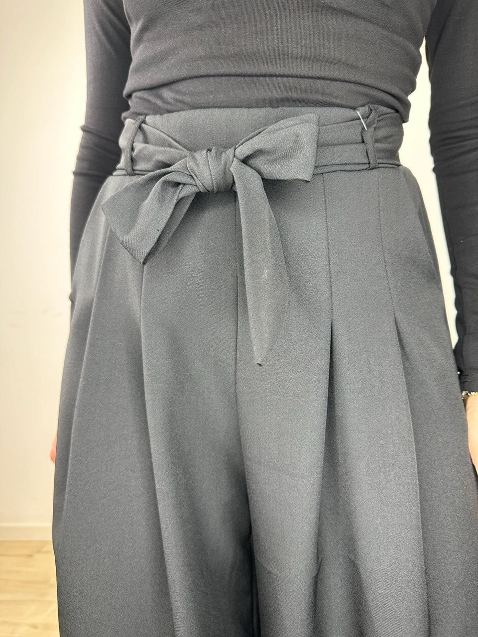 PANTALONI FLEMY NERO