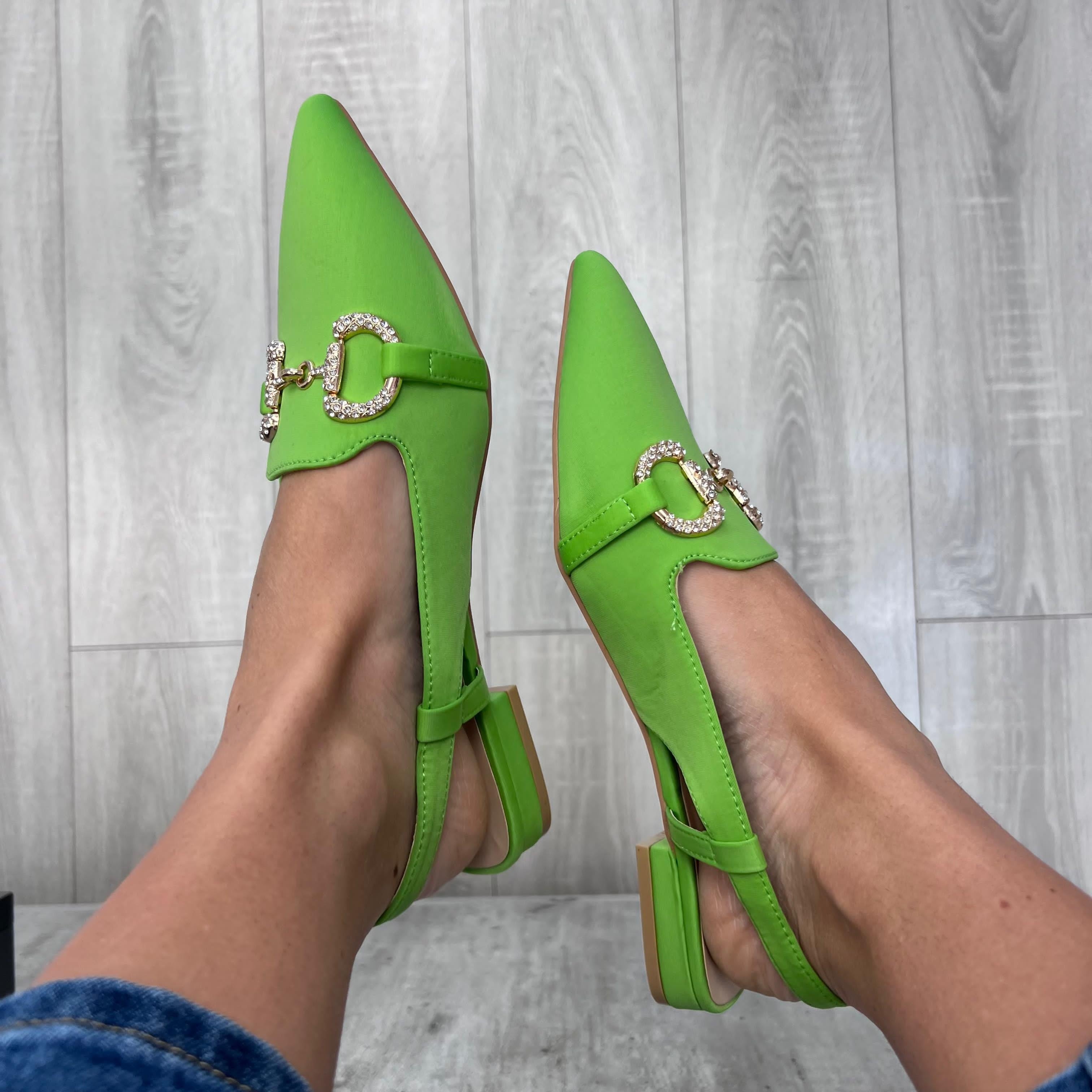 SLINGBACK KRISTIN VERDE