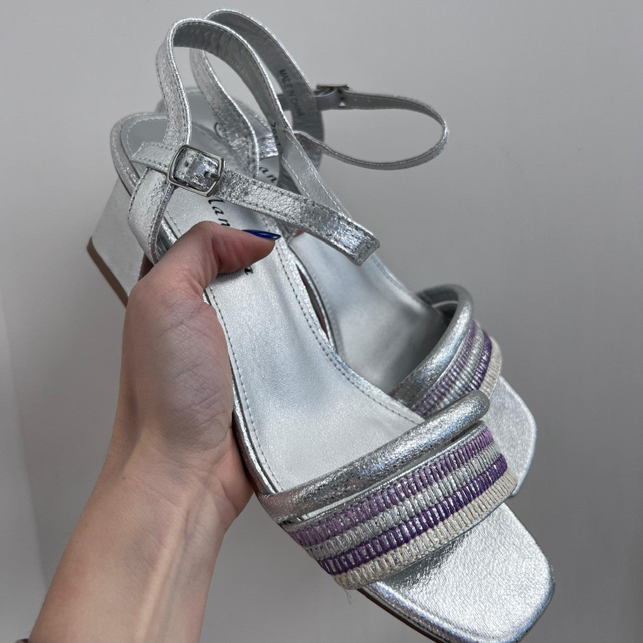 SANDALI GISEL SILVER