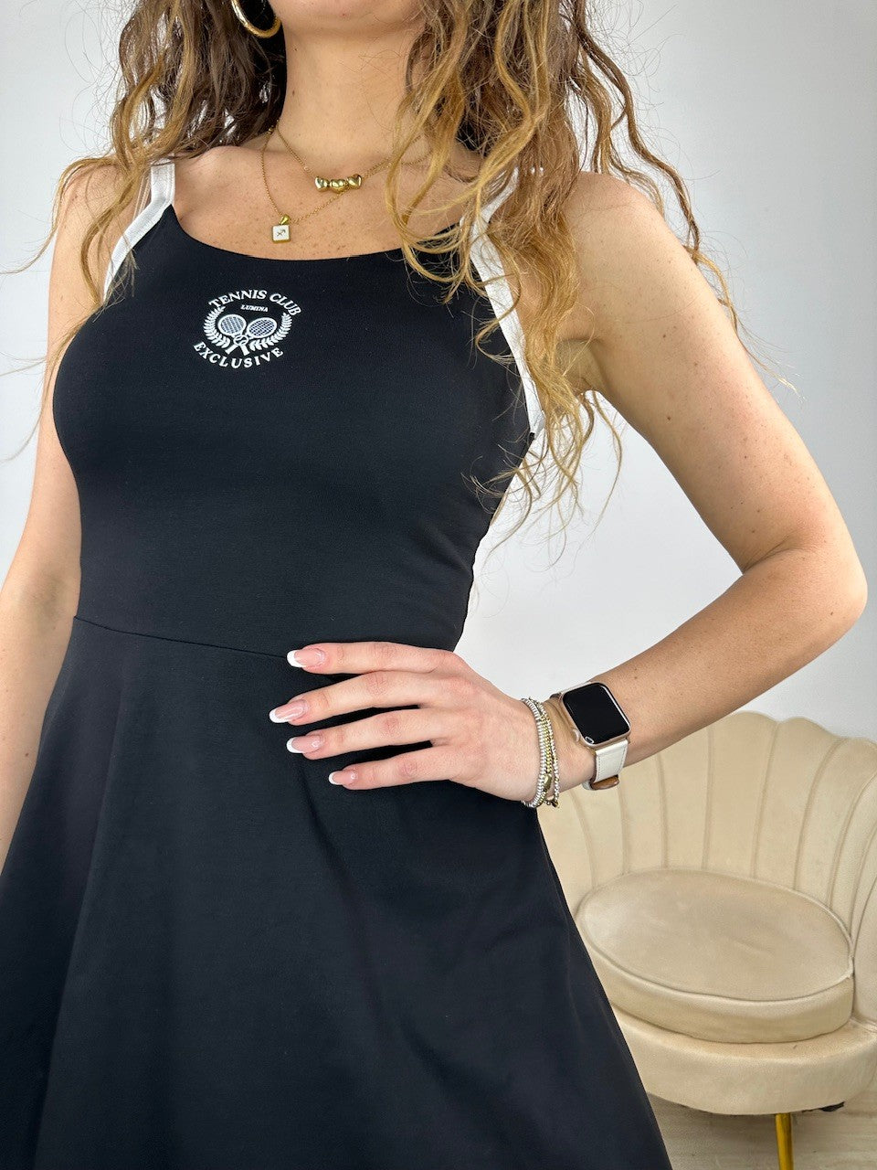 DRESS TENNIS LUMINA NERO