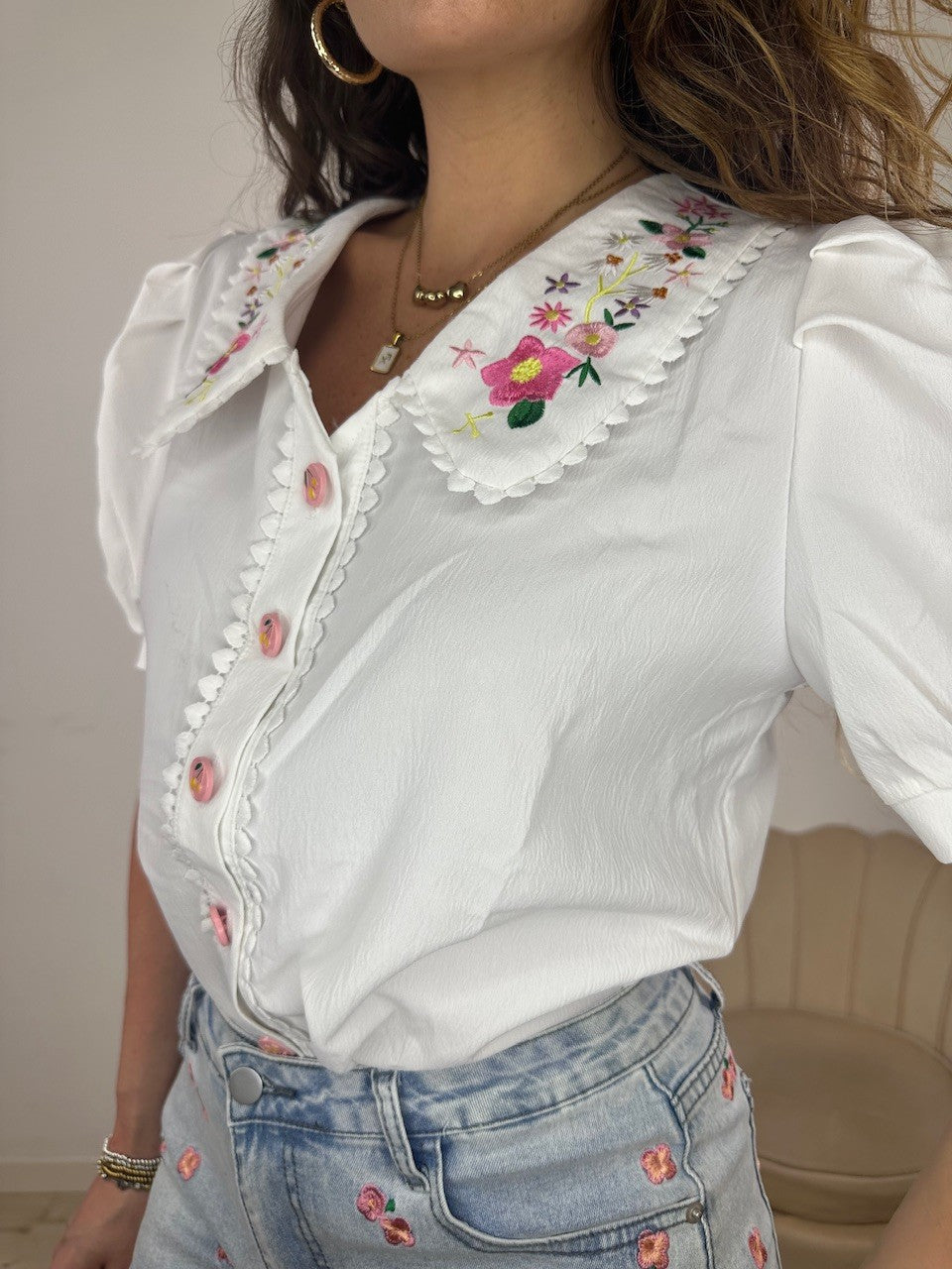 CAMICIA DILETTA BIANCA
