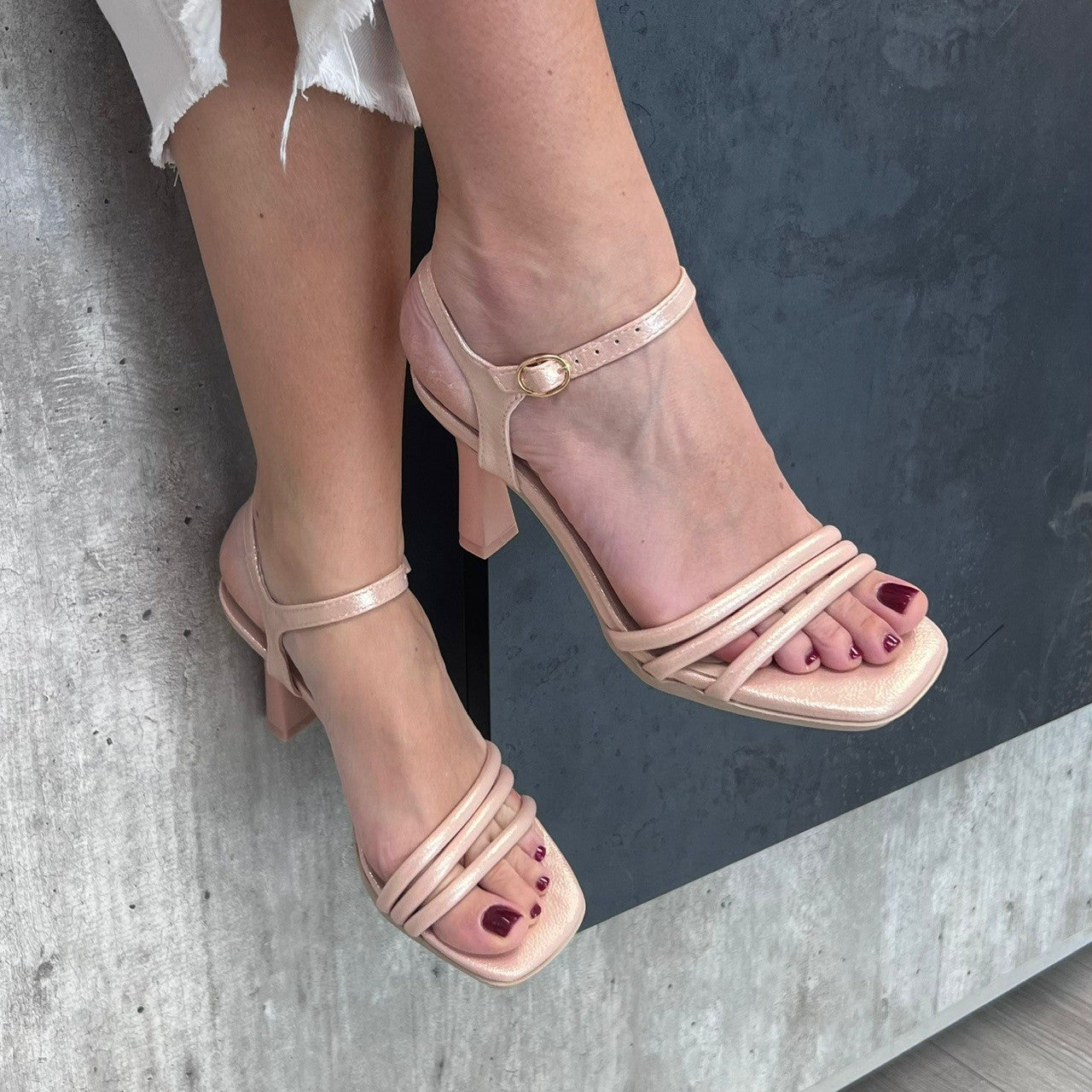 SANDALI BELY CHAMPAGNE