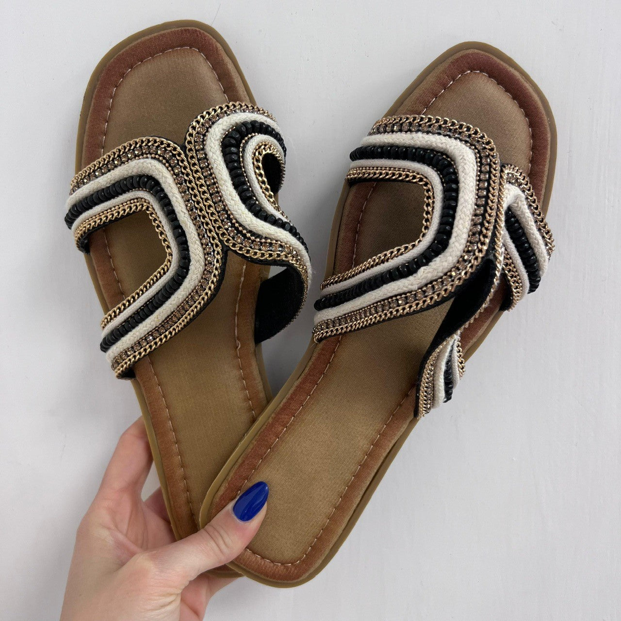 CIABATTE RAMONA NERO