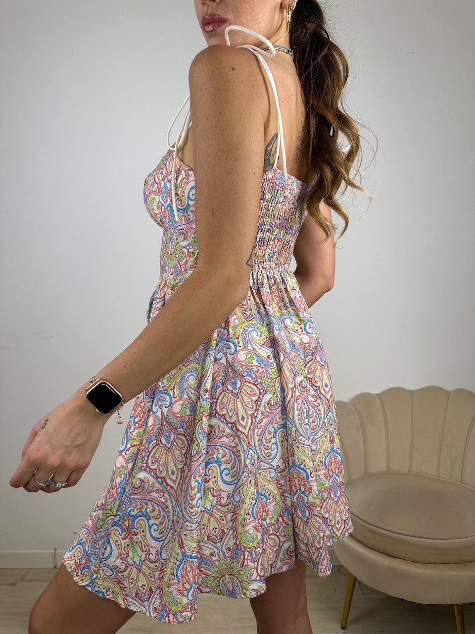 DRESS SISSY FANTASIA ASTRATTA