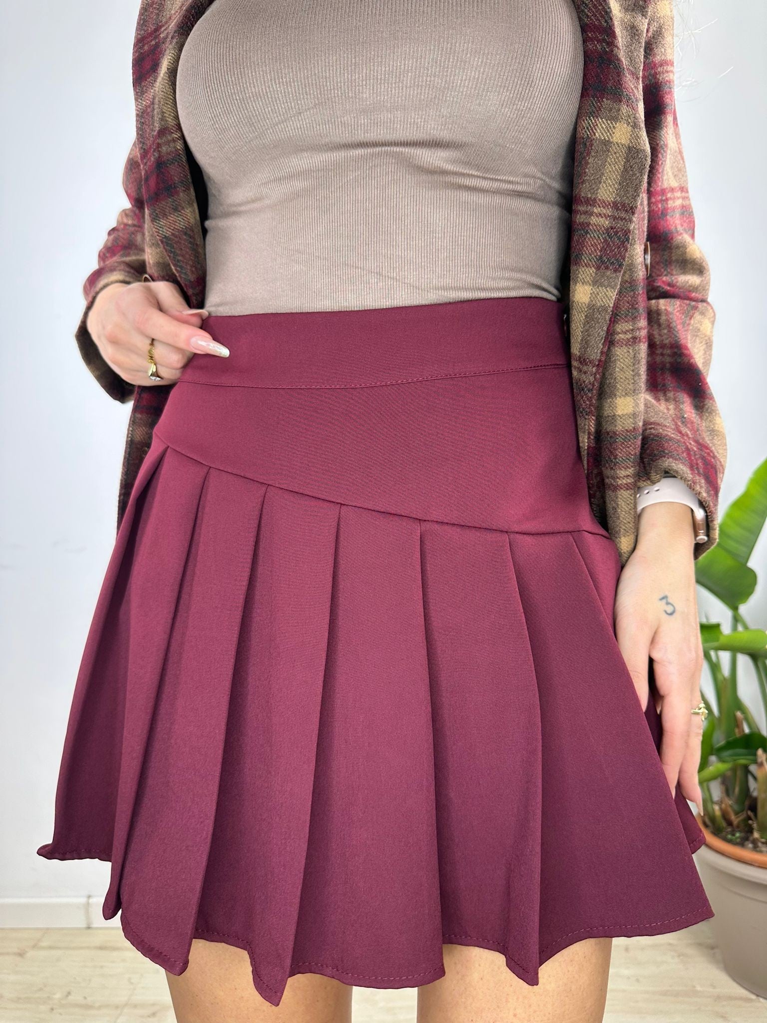 GONNA-SHORTS BORDEAUX