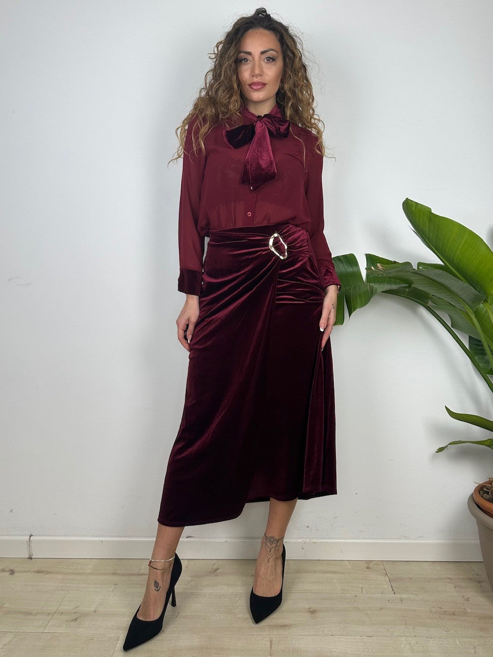 LONGUETTE CINIGLIA BORDEAUX