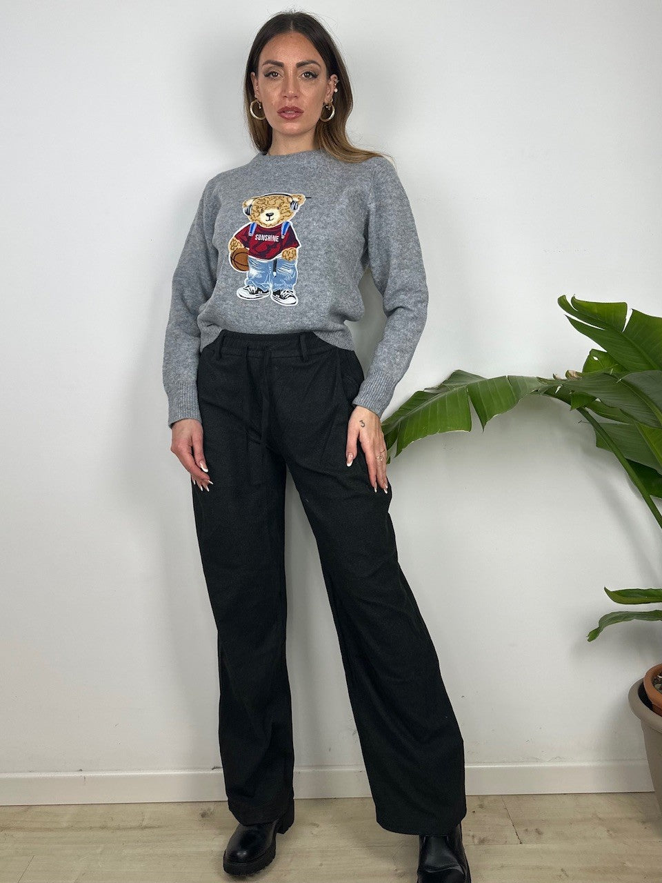 PANTALONI KLARA NERO