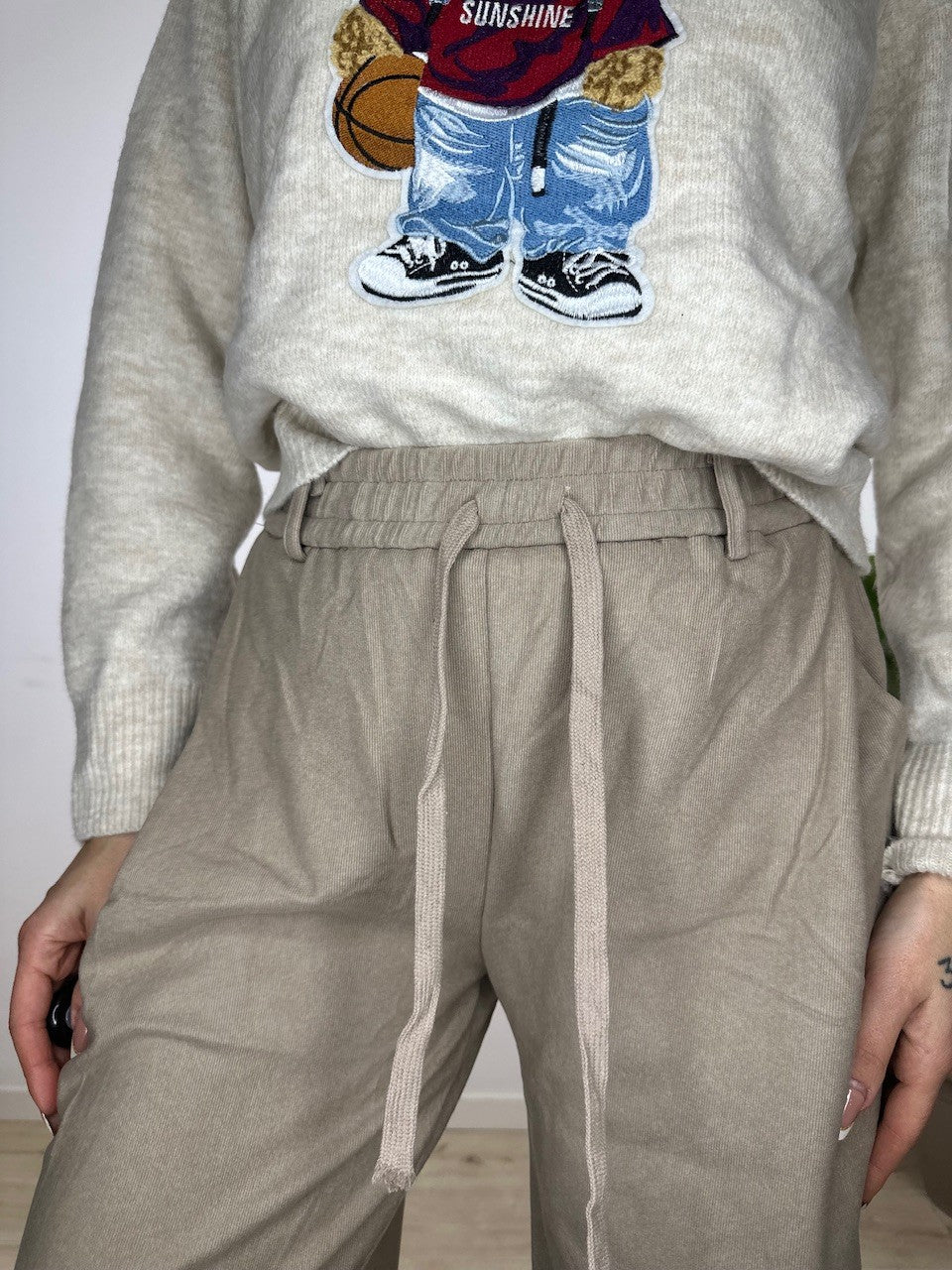 PANTALONI KLARA FANGO