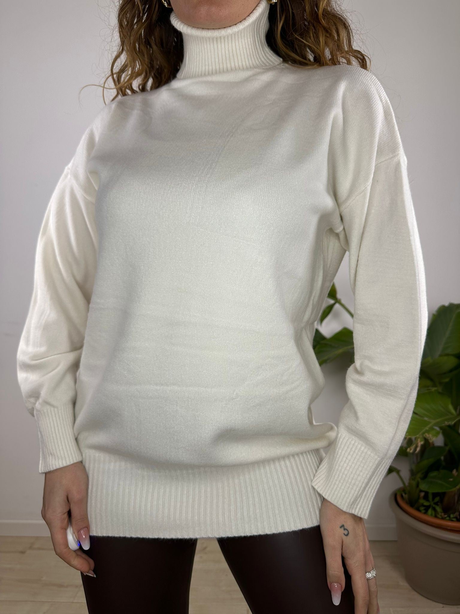 PULLOVER WINTER BIANCO