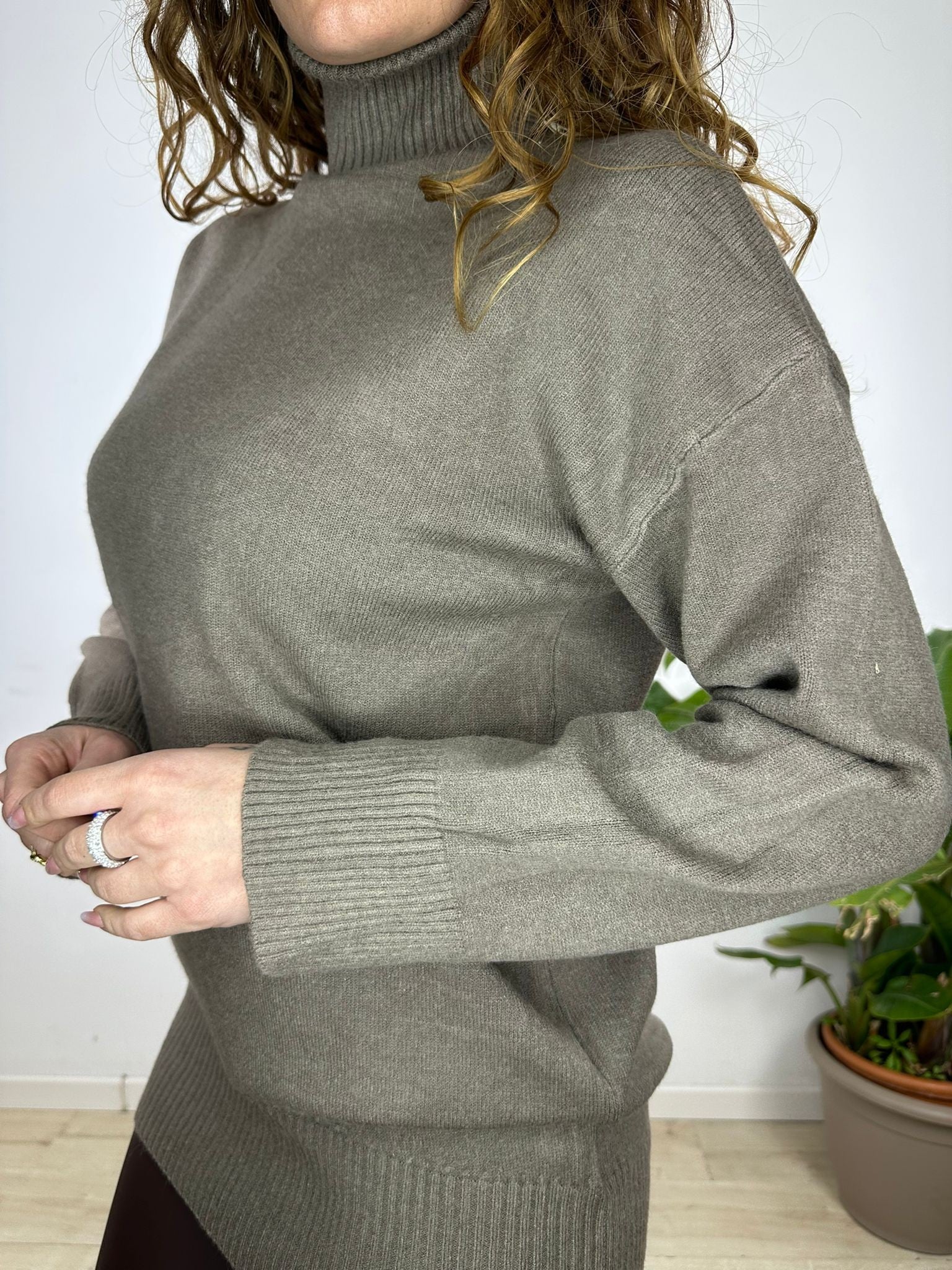 PULLOVER WINTER MARRONE