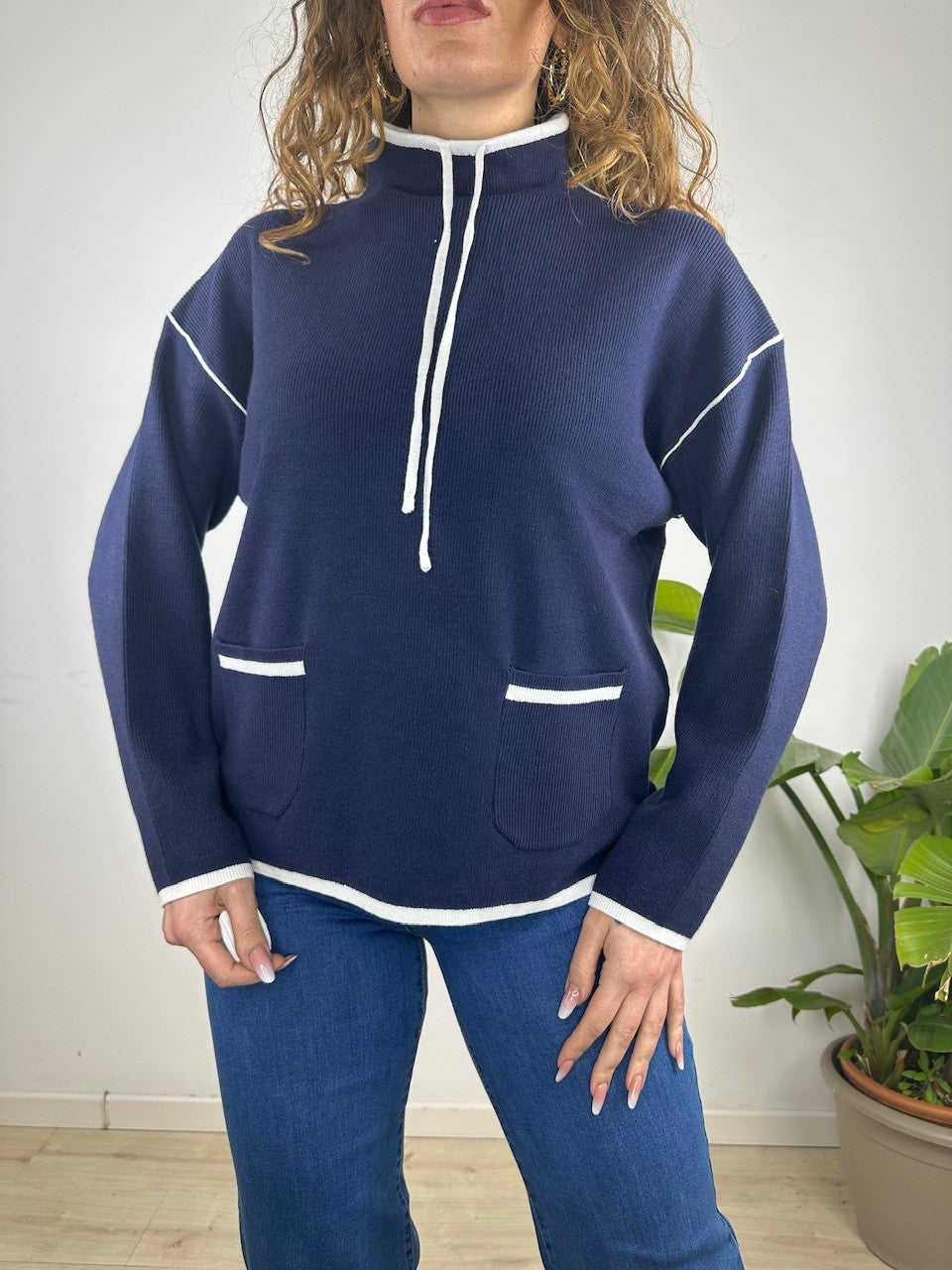 PULLOVER VALERY BLU