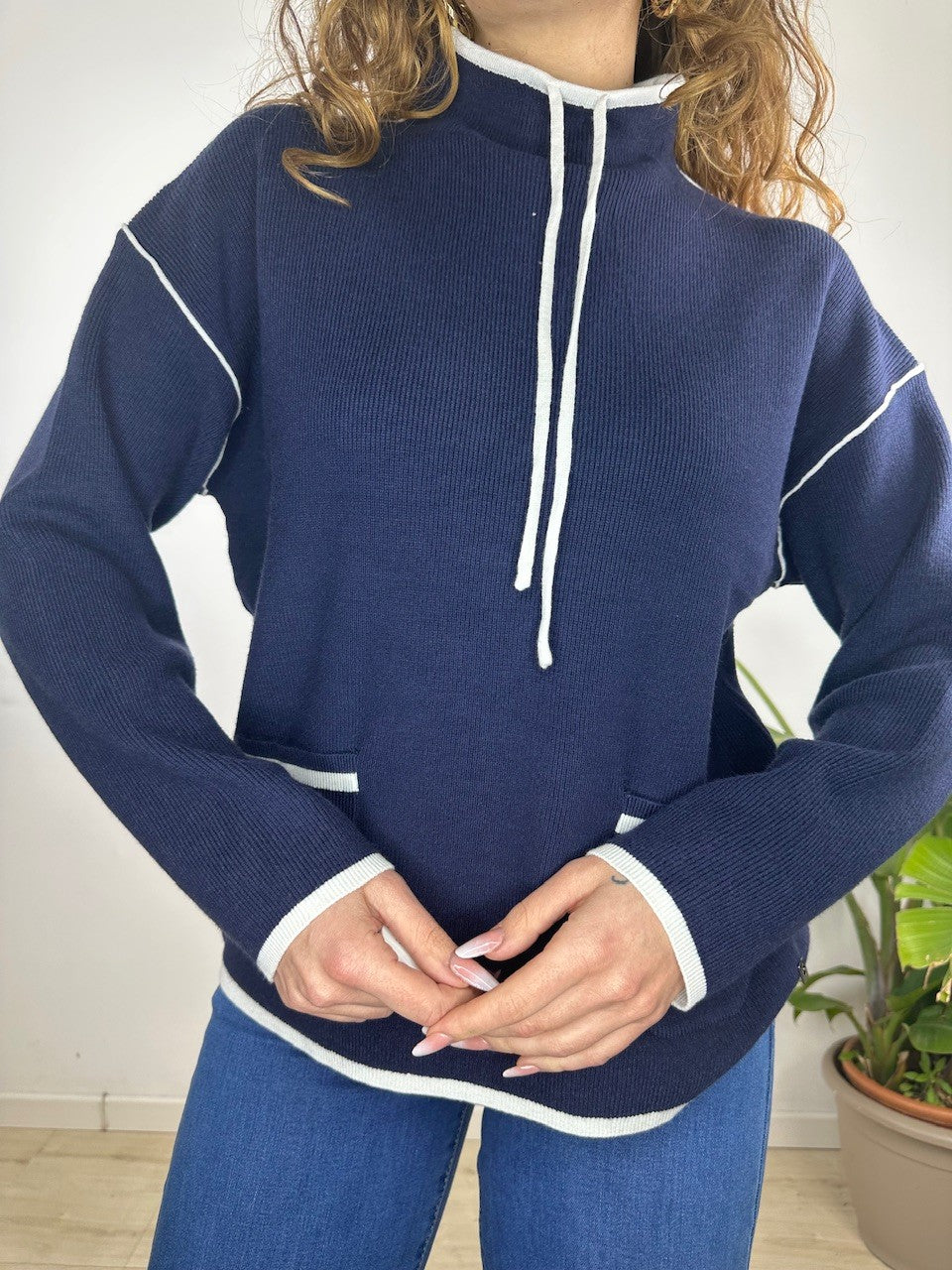 PULLOVER VALERY BLU