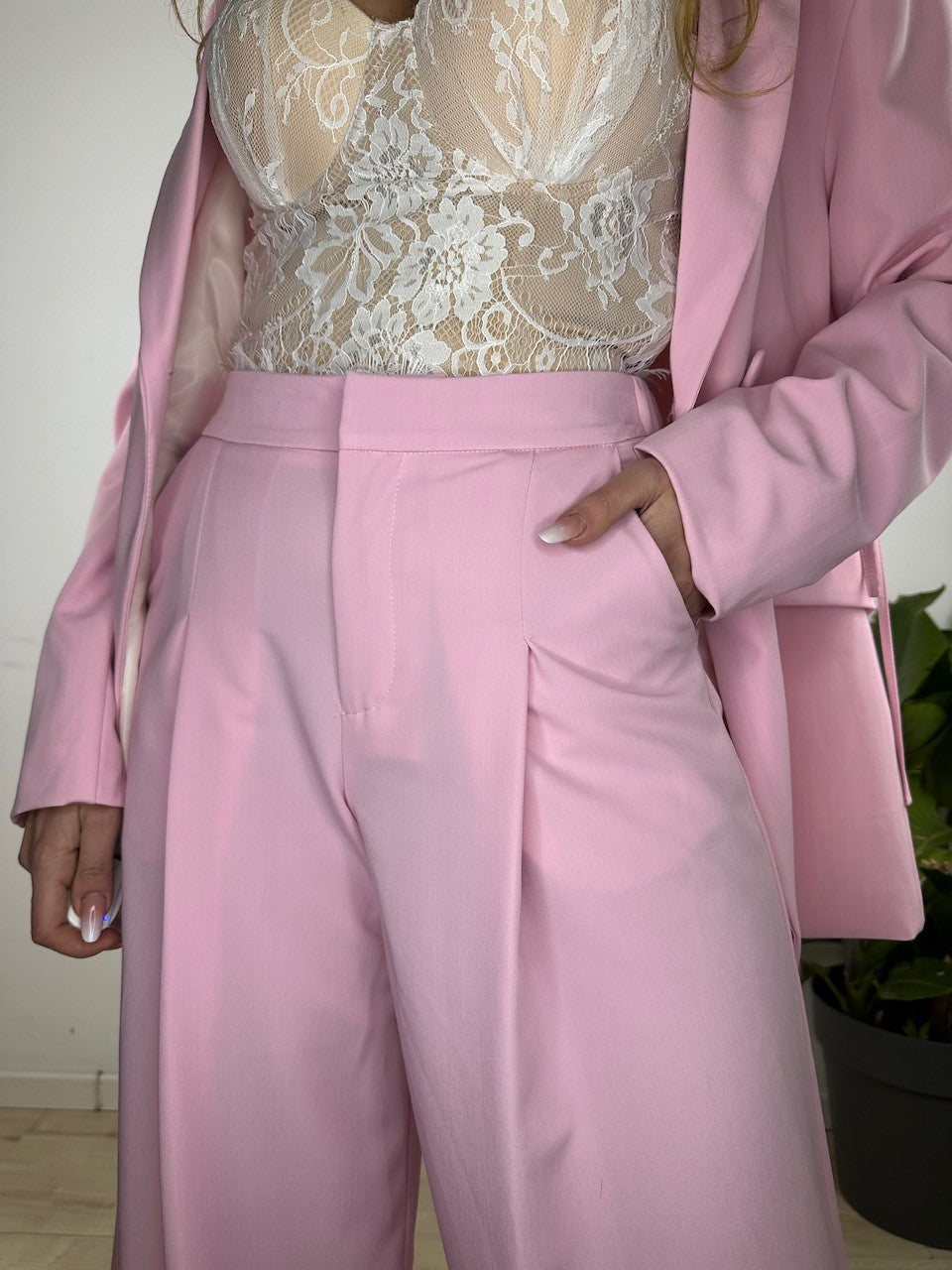 PANTALONI KATRIN LUMINA ROSA