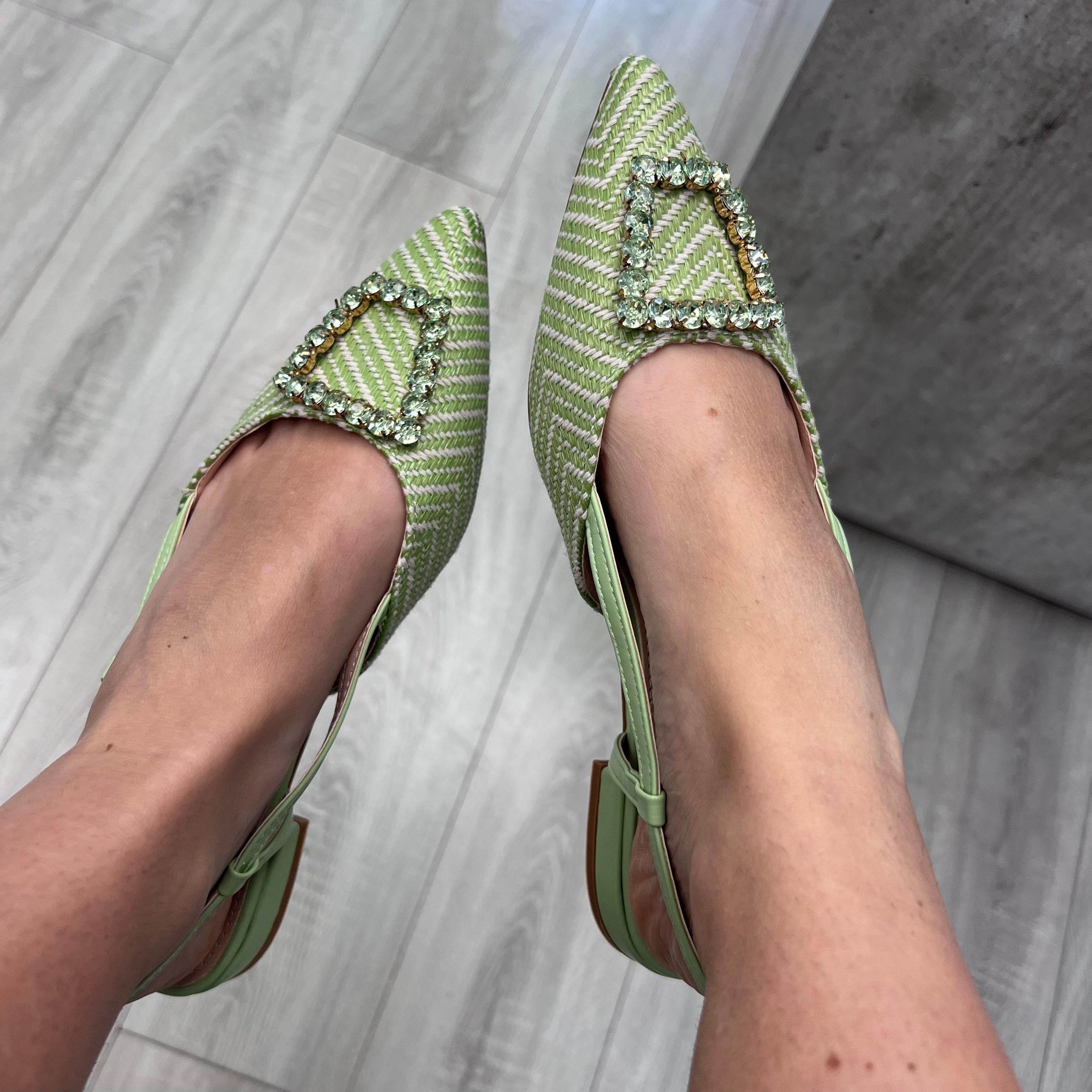 SLINGBACK VENICE VERDE