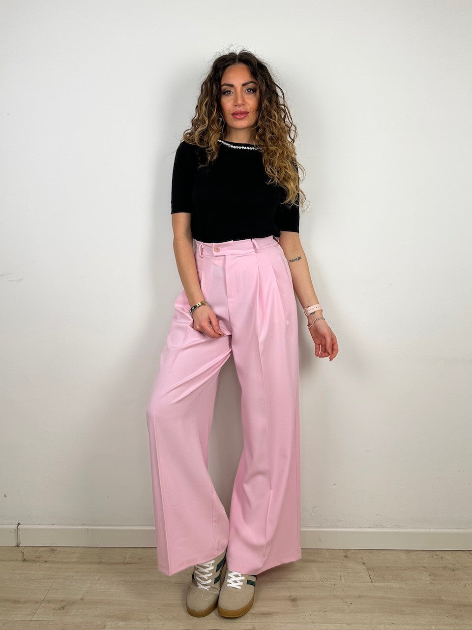 PANTALONI MARLEN ROSA