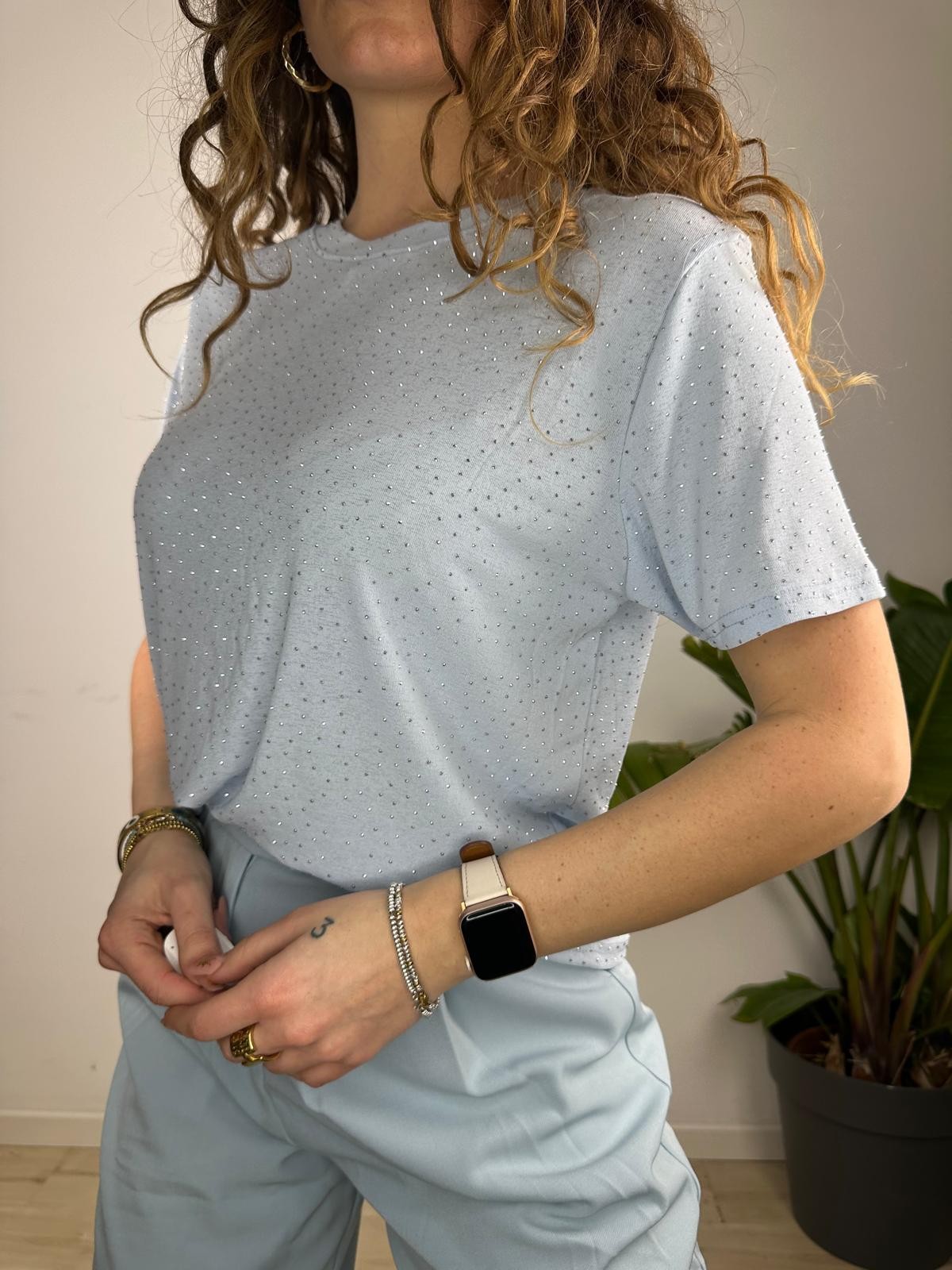 SHIRT GIOIA AZZURRA