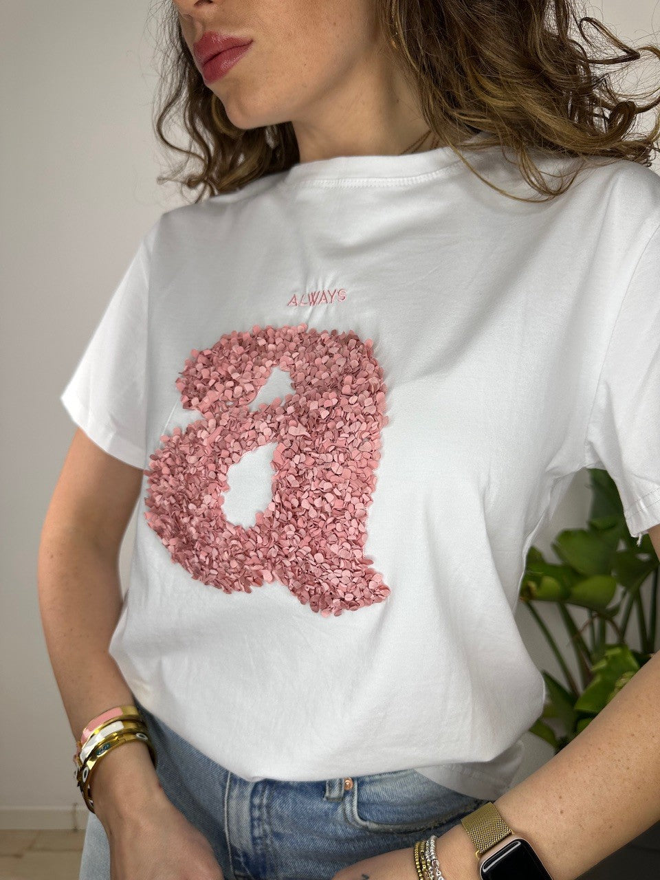 T-SHIRT PETALY BIANCA