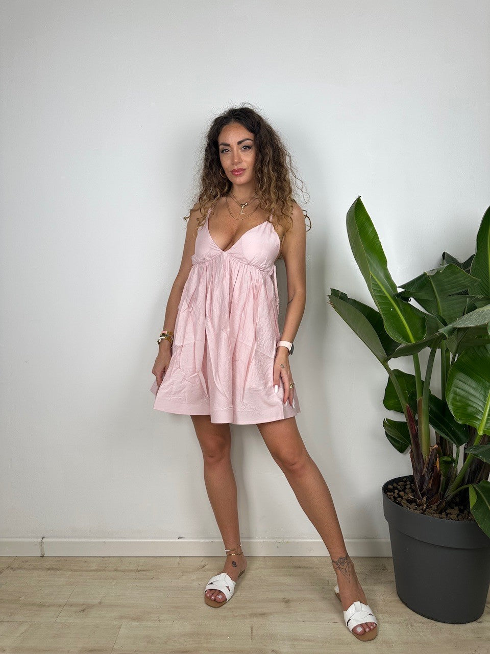 DRESS BON TON ROSA