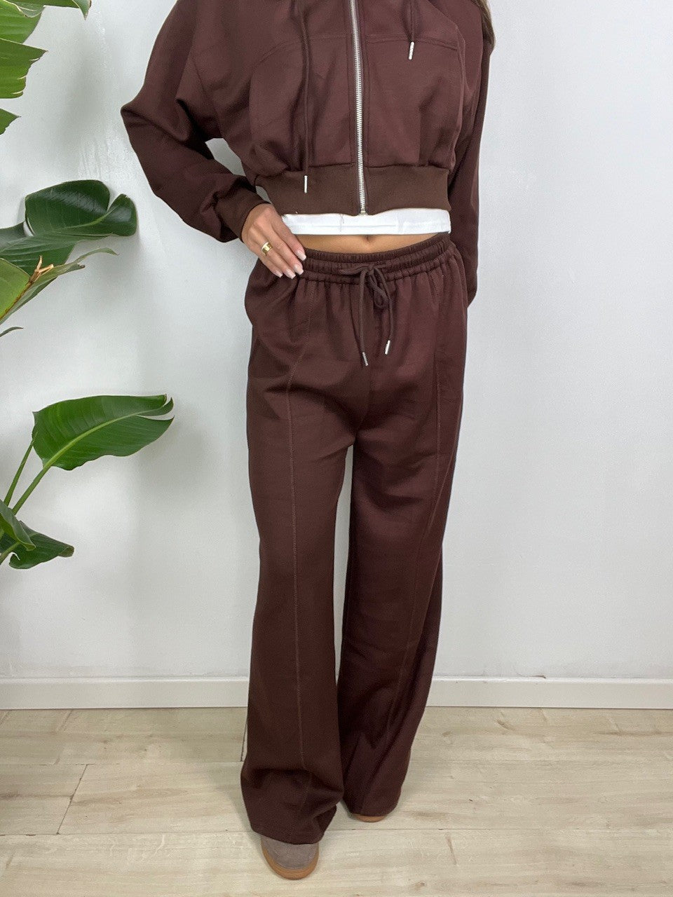 COMPLETO TUTA LOVREN MARRONE