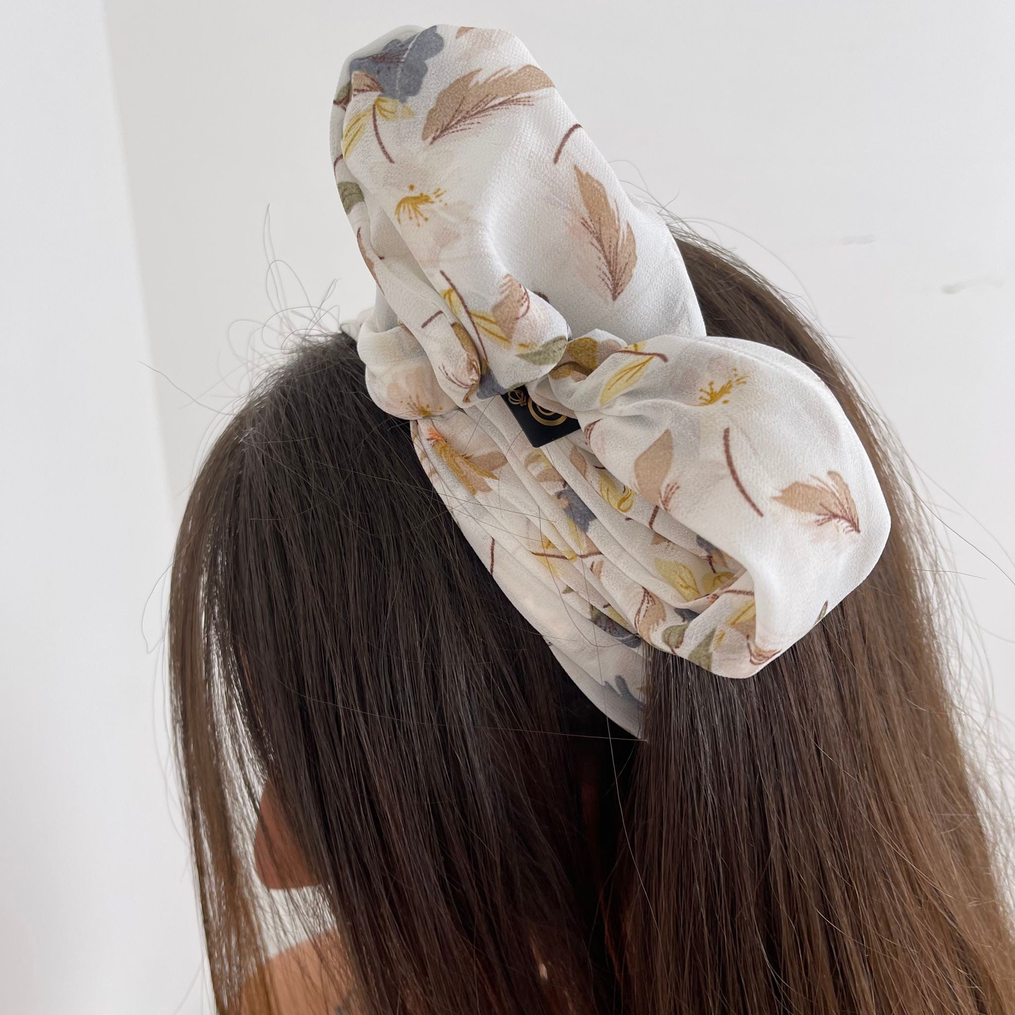 TURBANTE FASCIA A FIORI