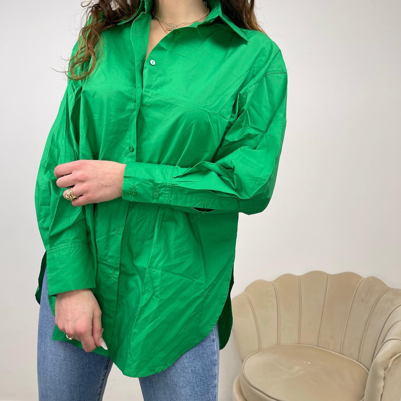 CAMICIA BASIC VERDE