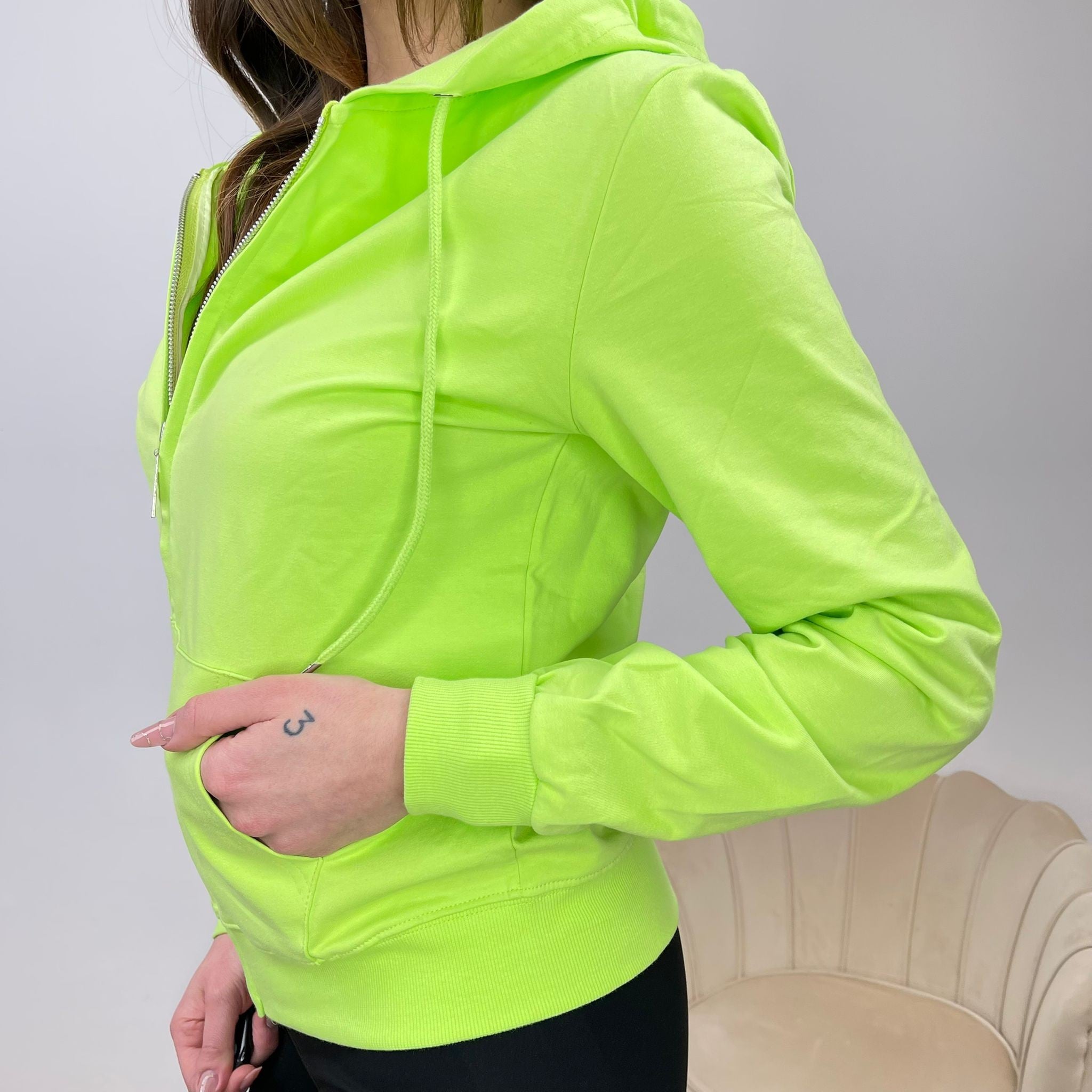 FELPA BASIC VERDE CHIARO