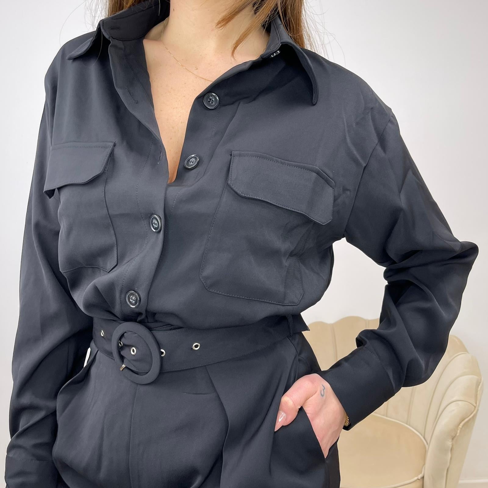 CO ORD SET SPRING NERO