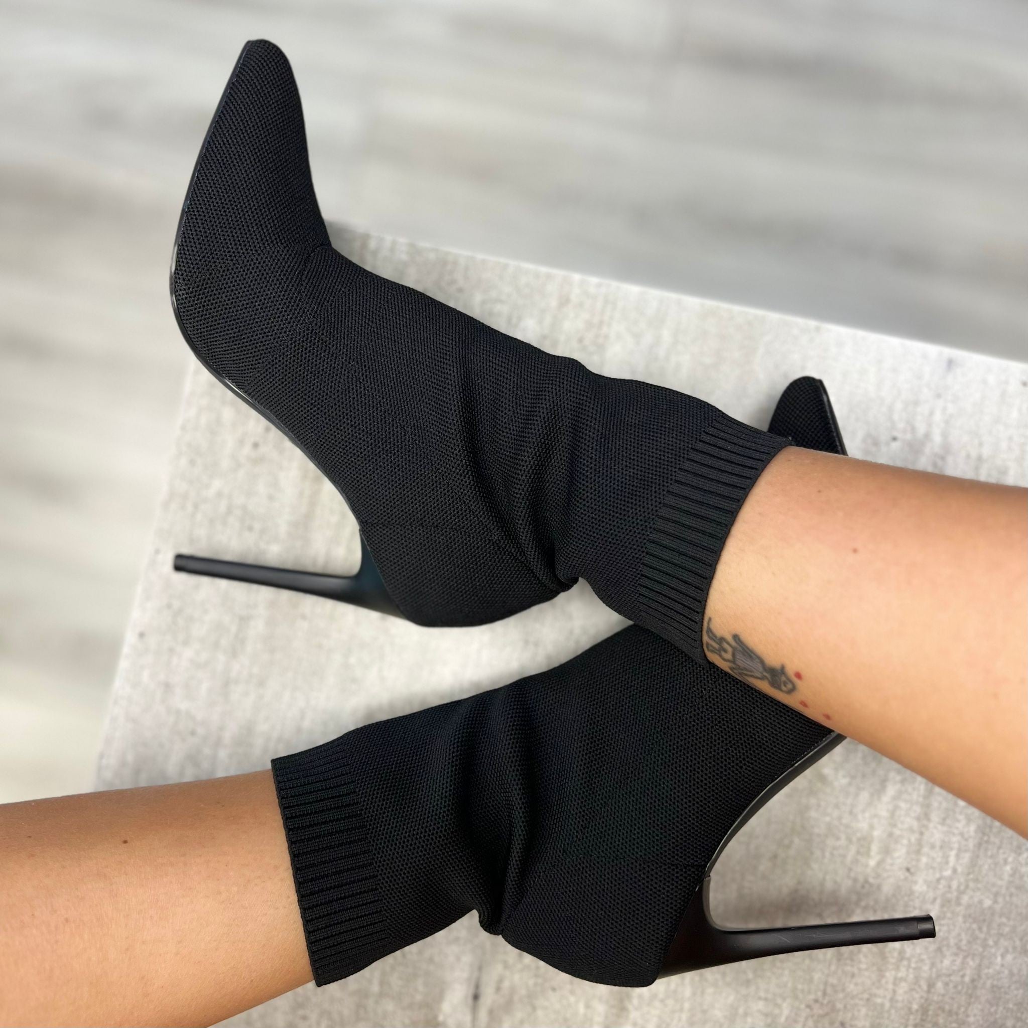 SOCKS BOOTS SPILLO NERO