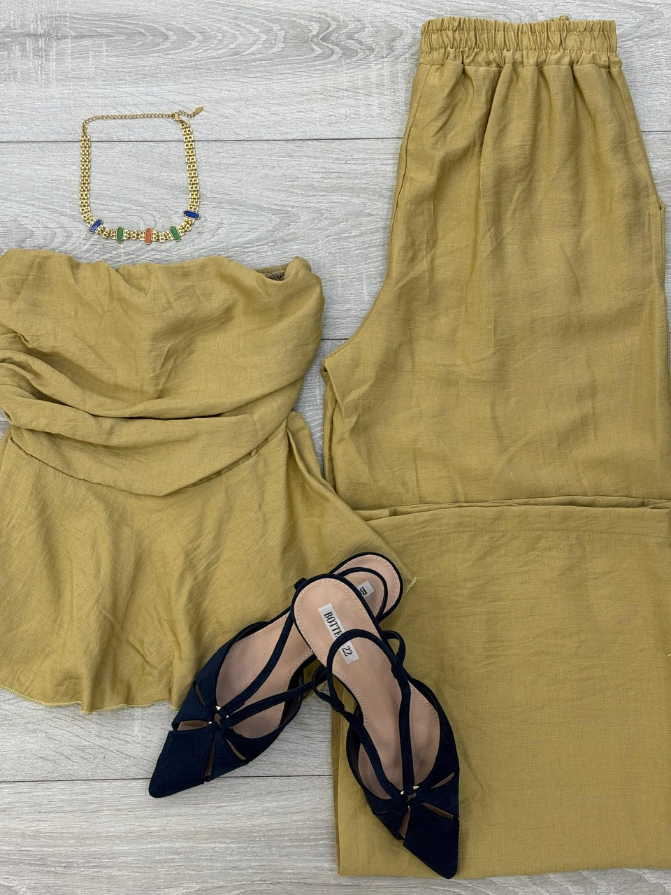 CO ORD SET MEMY VERDE LIME