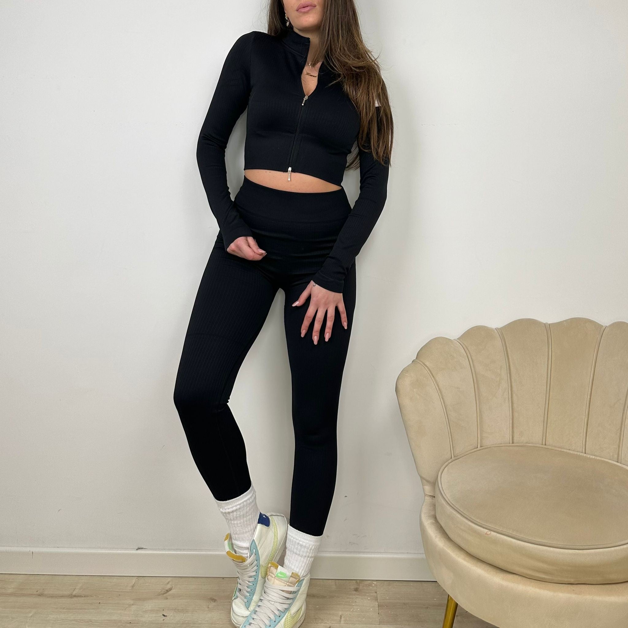 CO ORD SET GINNICO NERO