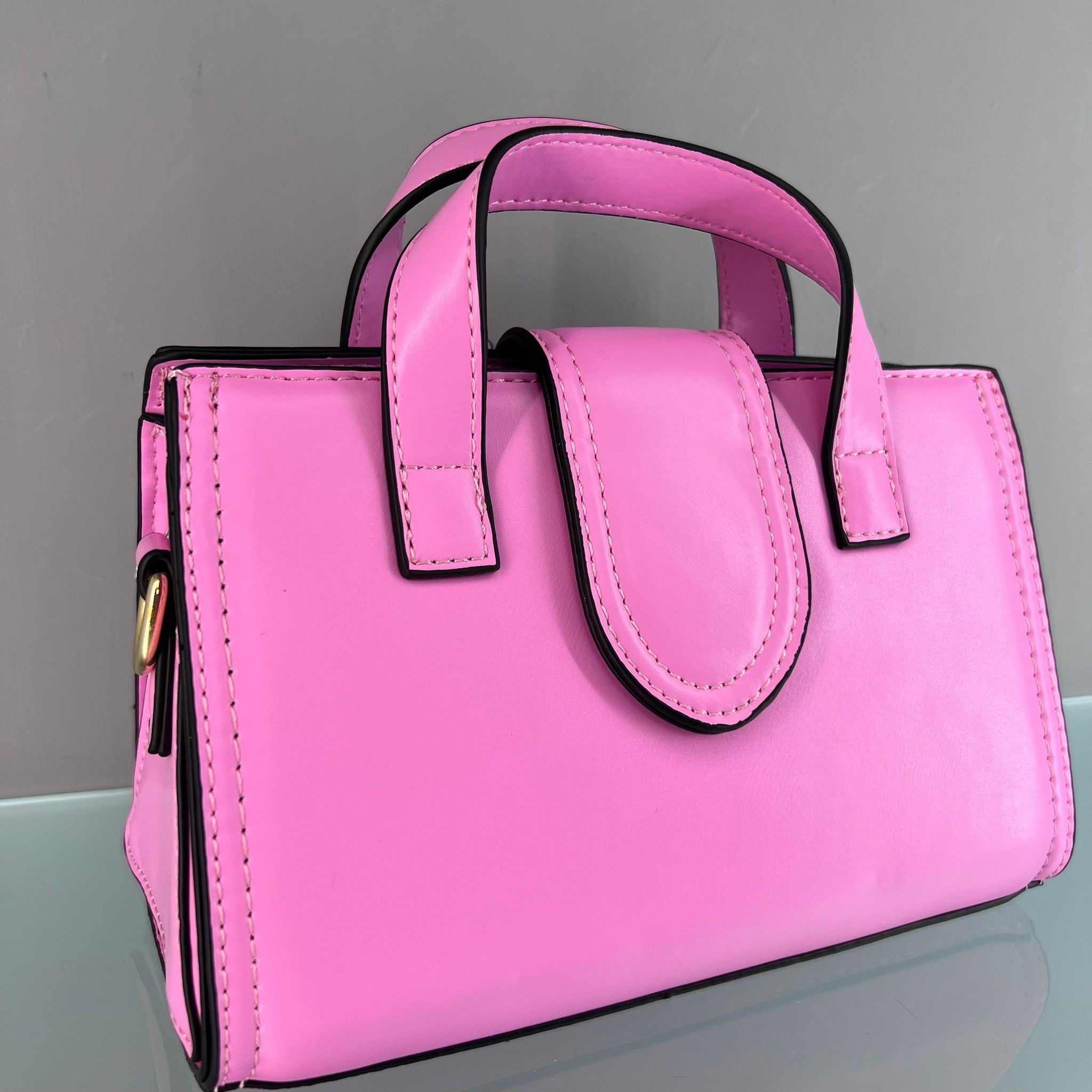 MINIBAG ECOPELLE ROSA