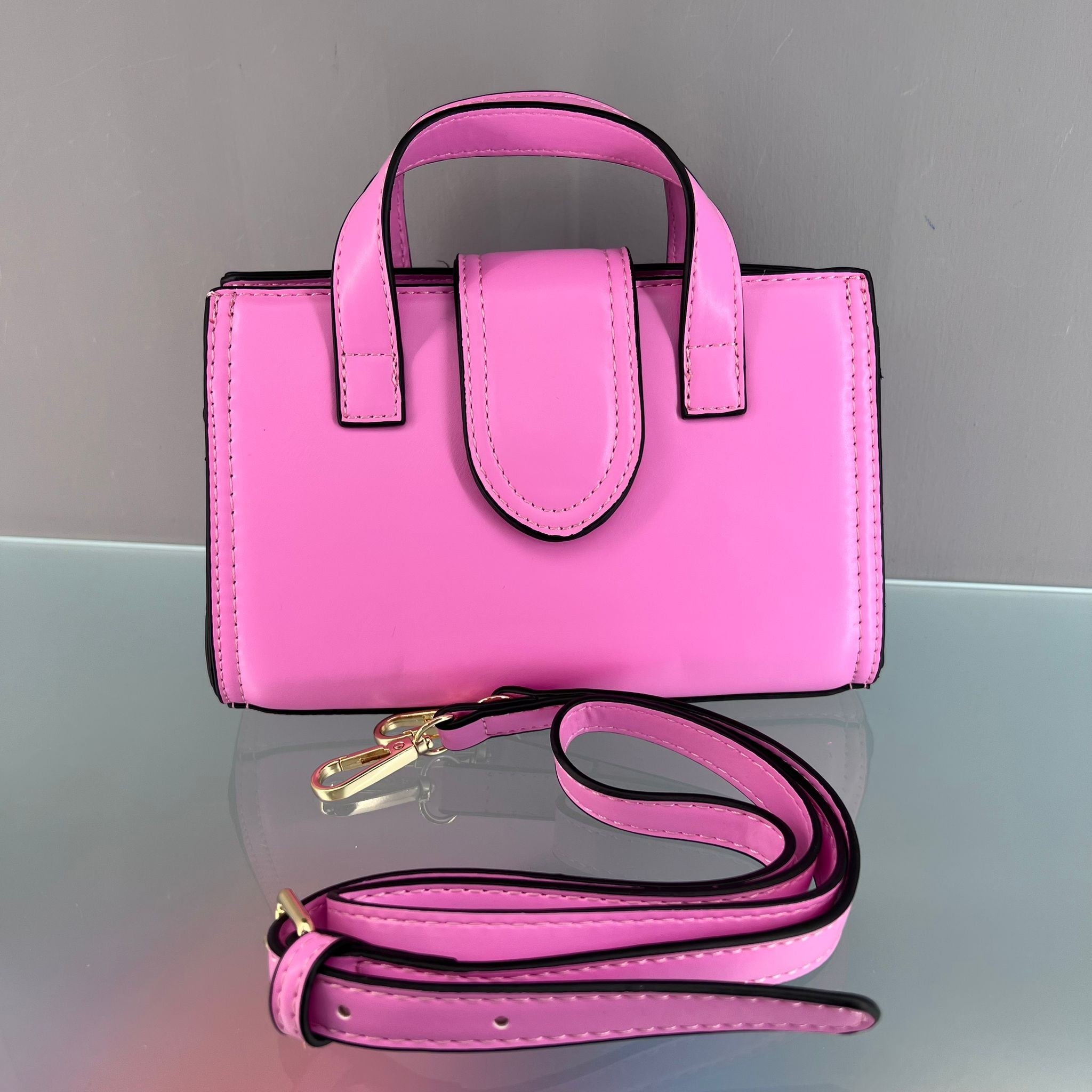 MINIBAG ECOPELLE ROSA