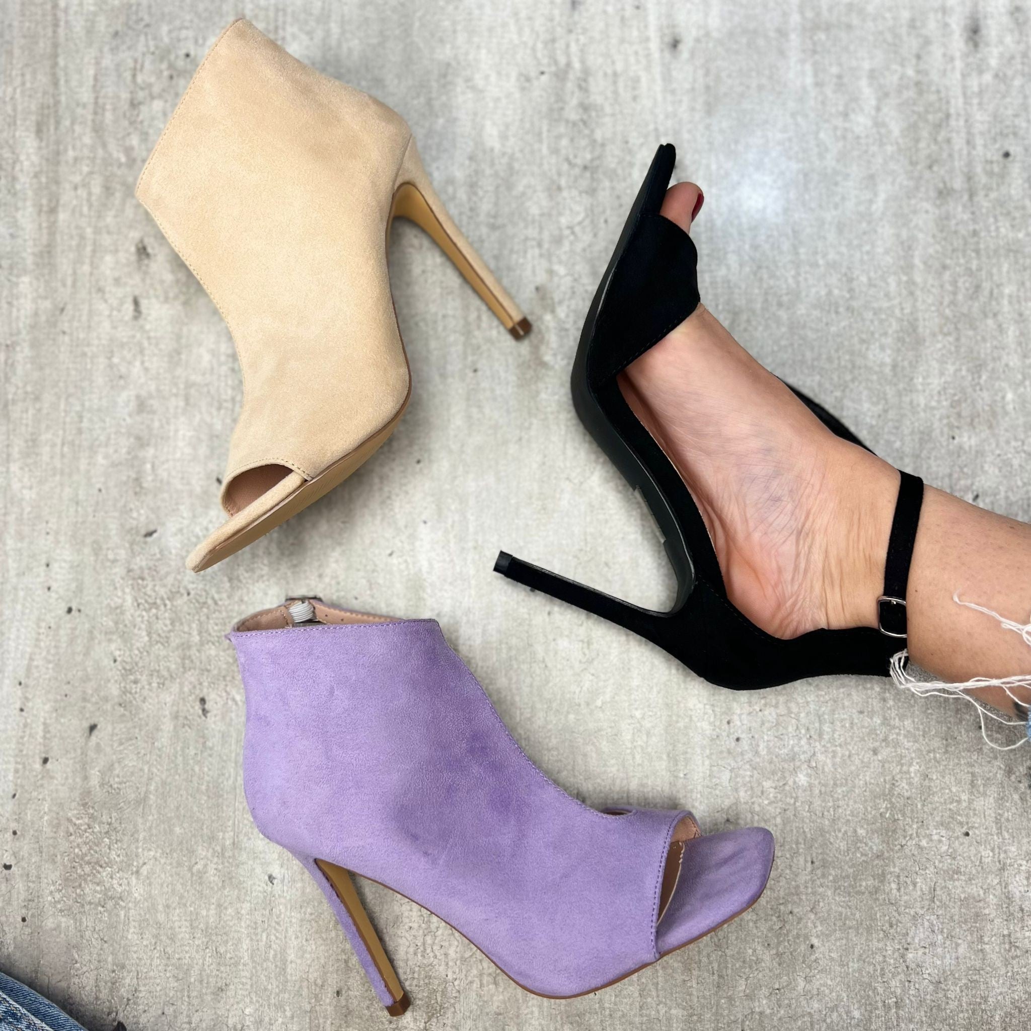 TRONCHETTO CUT OUT BEIGE