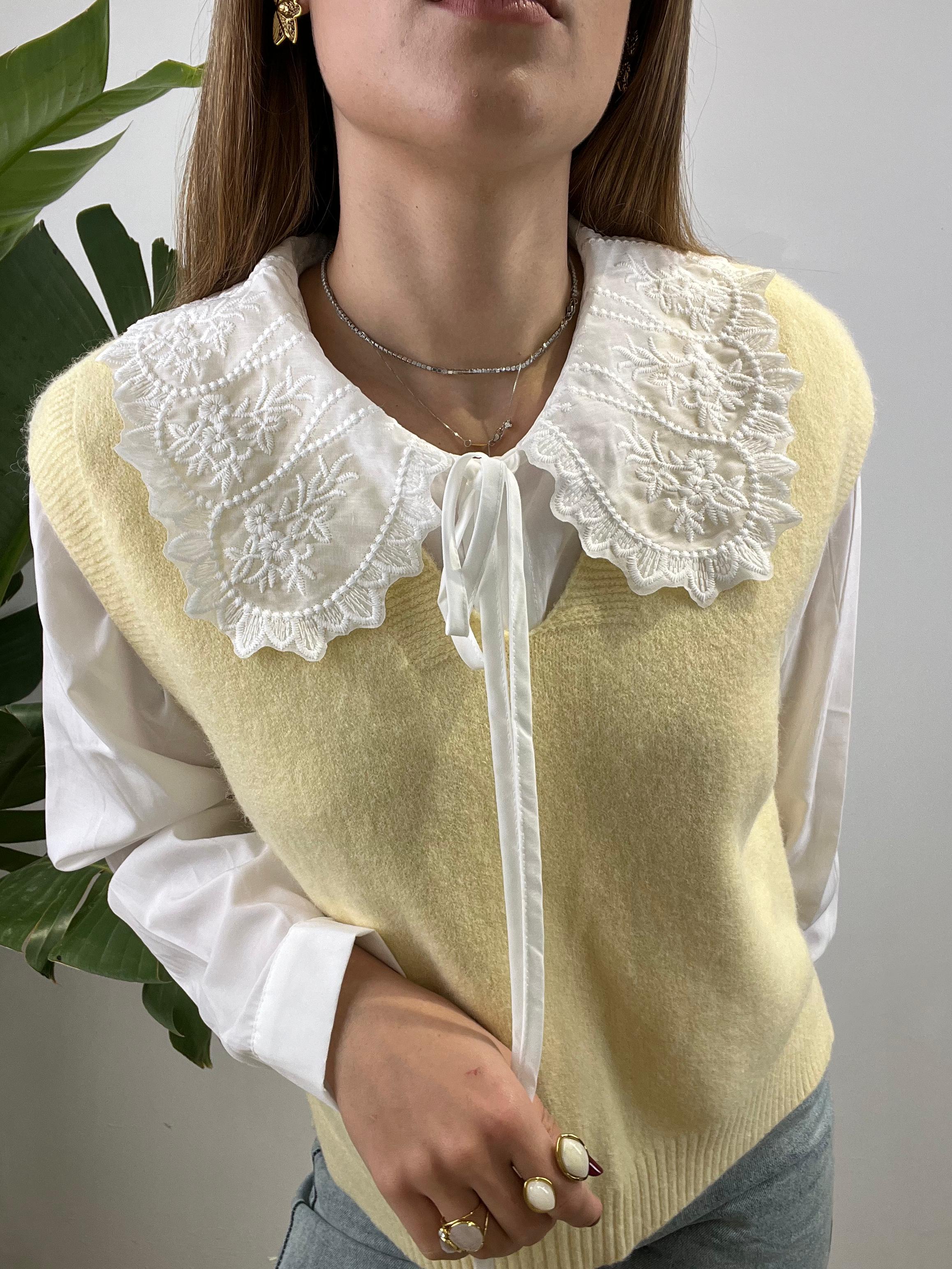 GILET + CAMICIA GIALLO