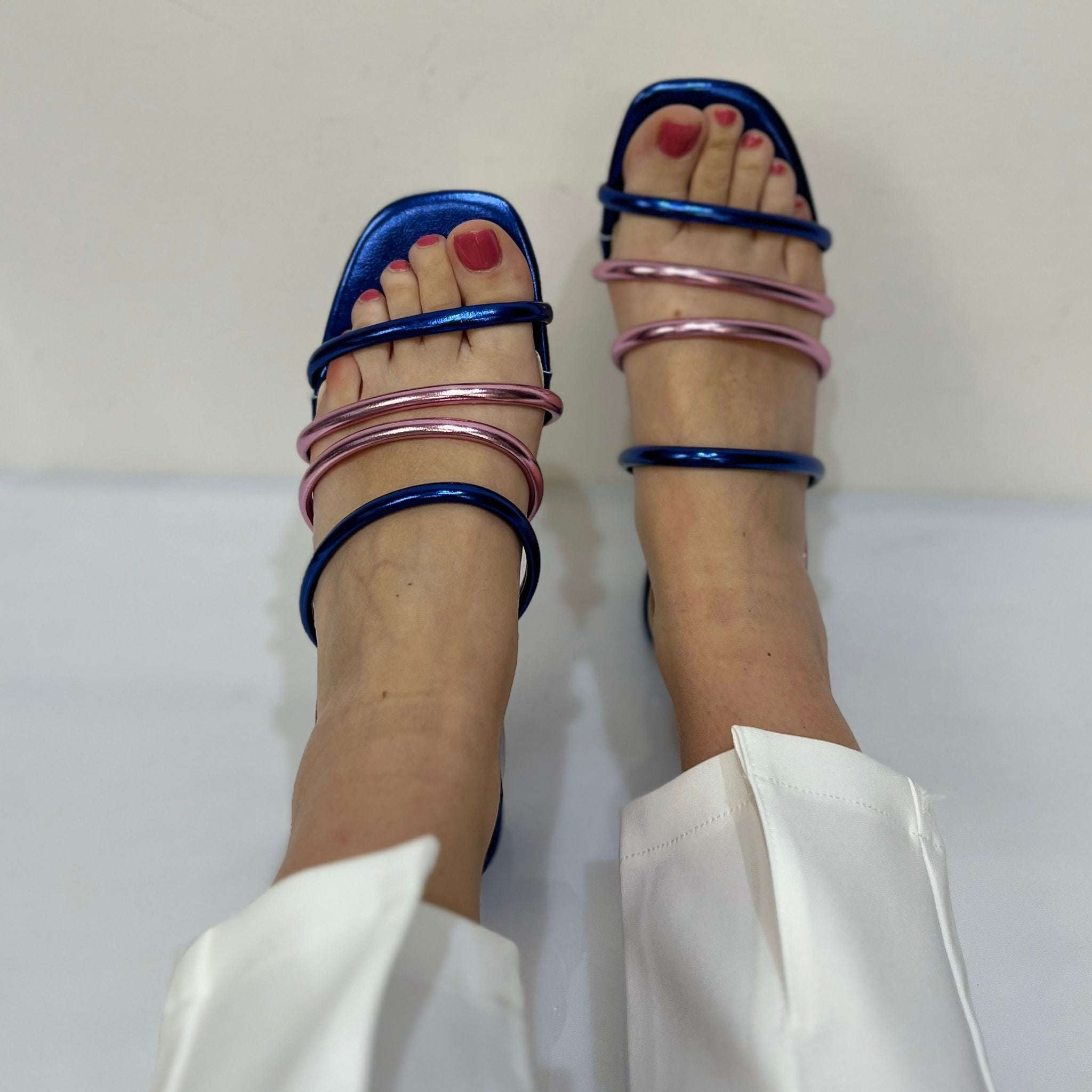 SANDALO MELBORNE BLU