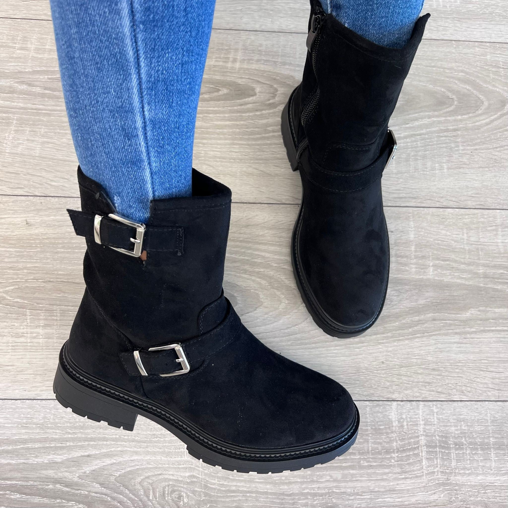 STIVALETTI WINTER NERI