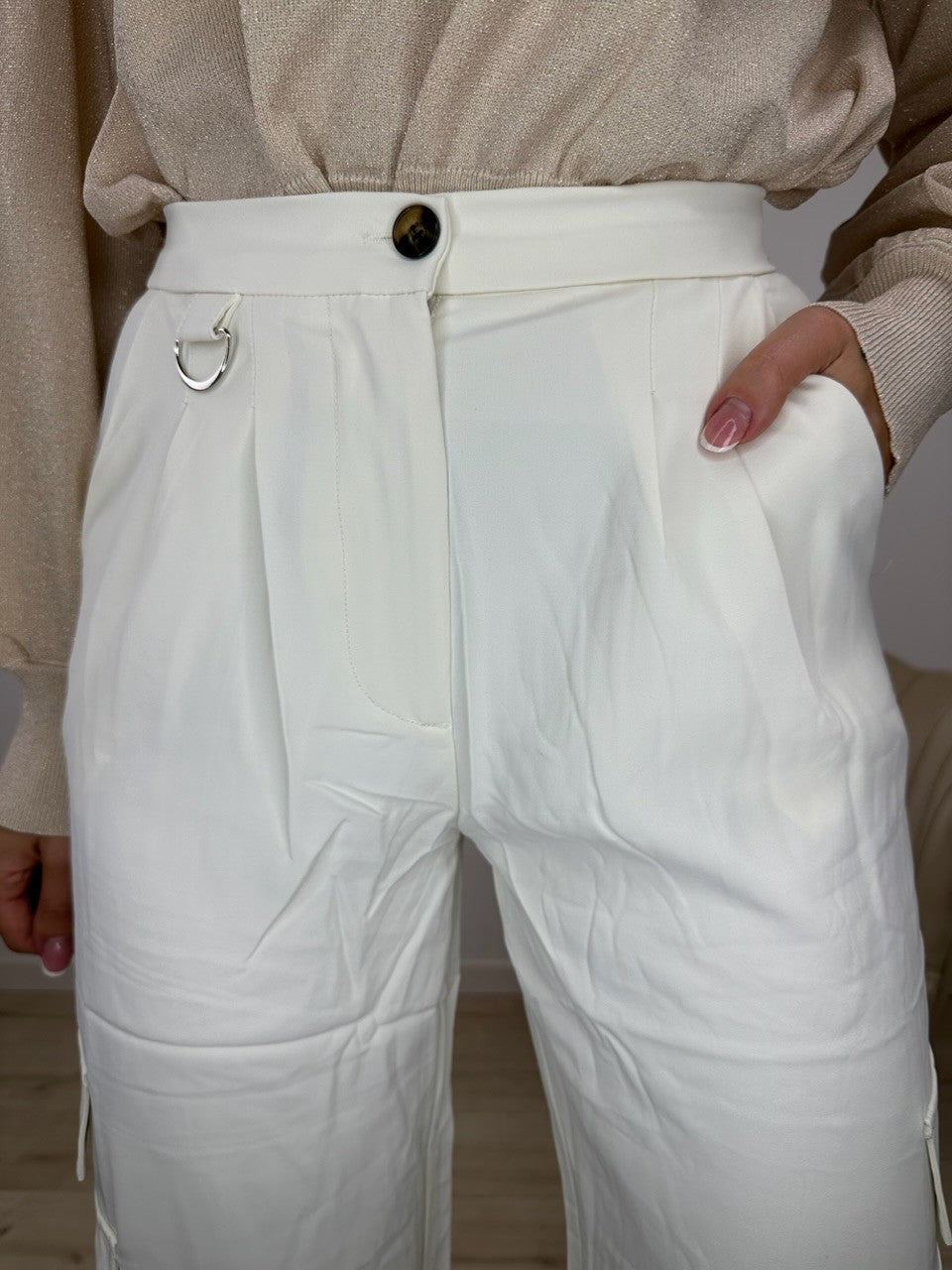 PANTALONI CARGO ONE BURRO