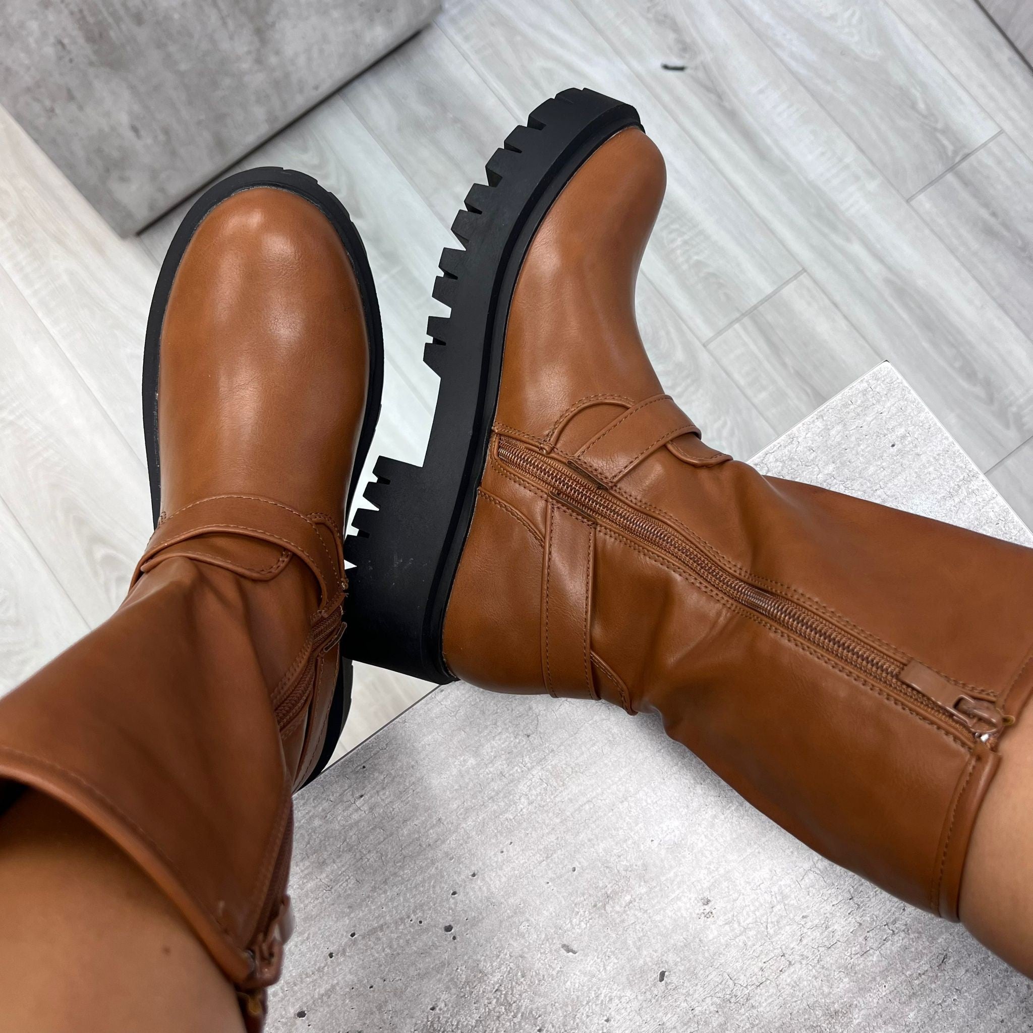 STIVALETTO WINTER CAMEL