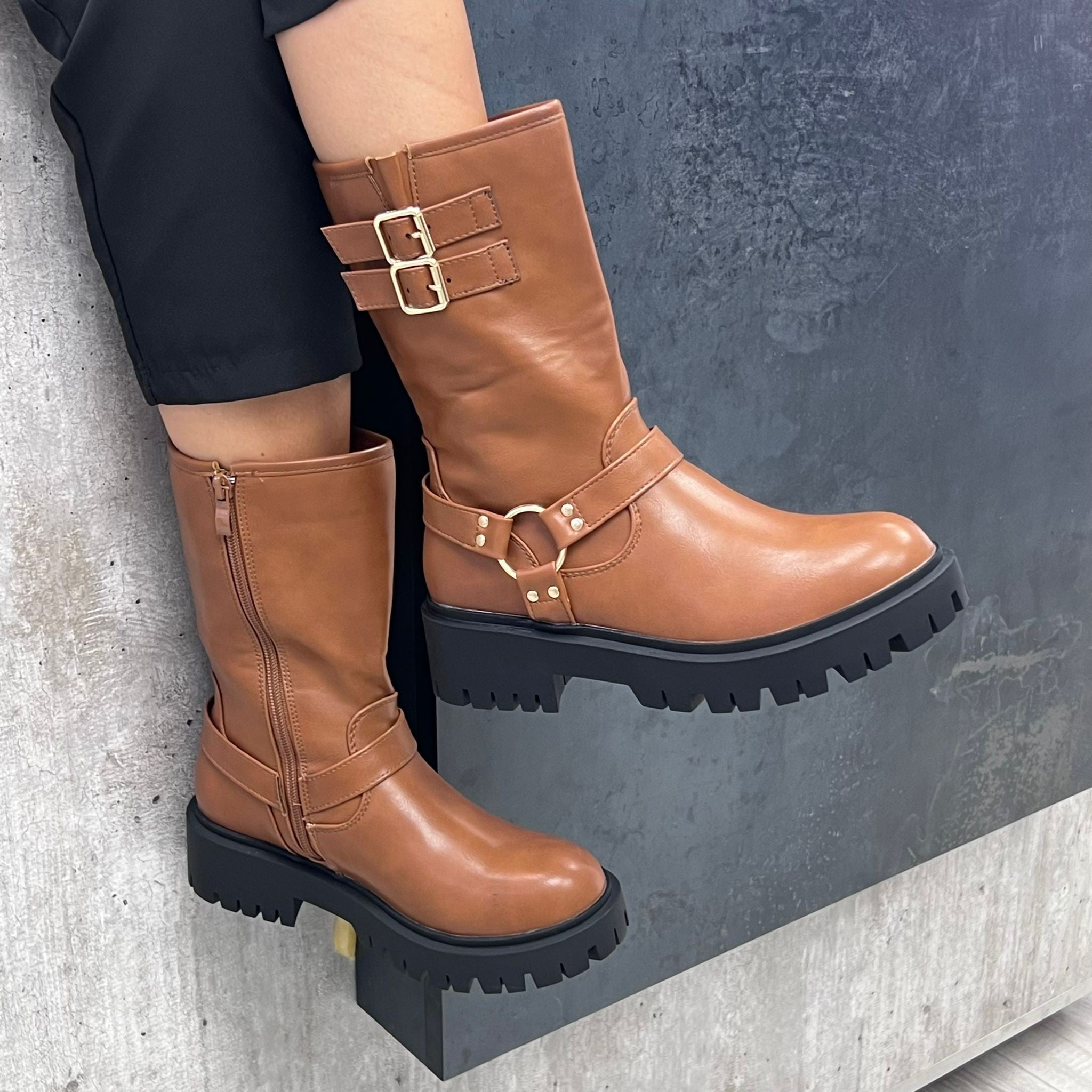 STIVALETTO WINTER CAMEL