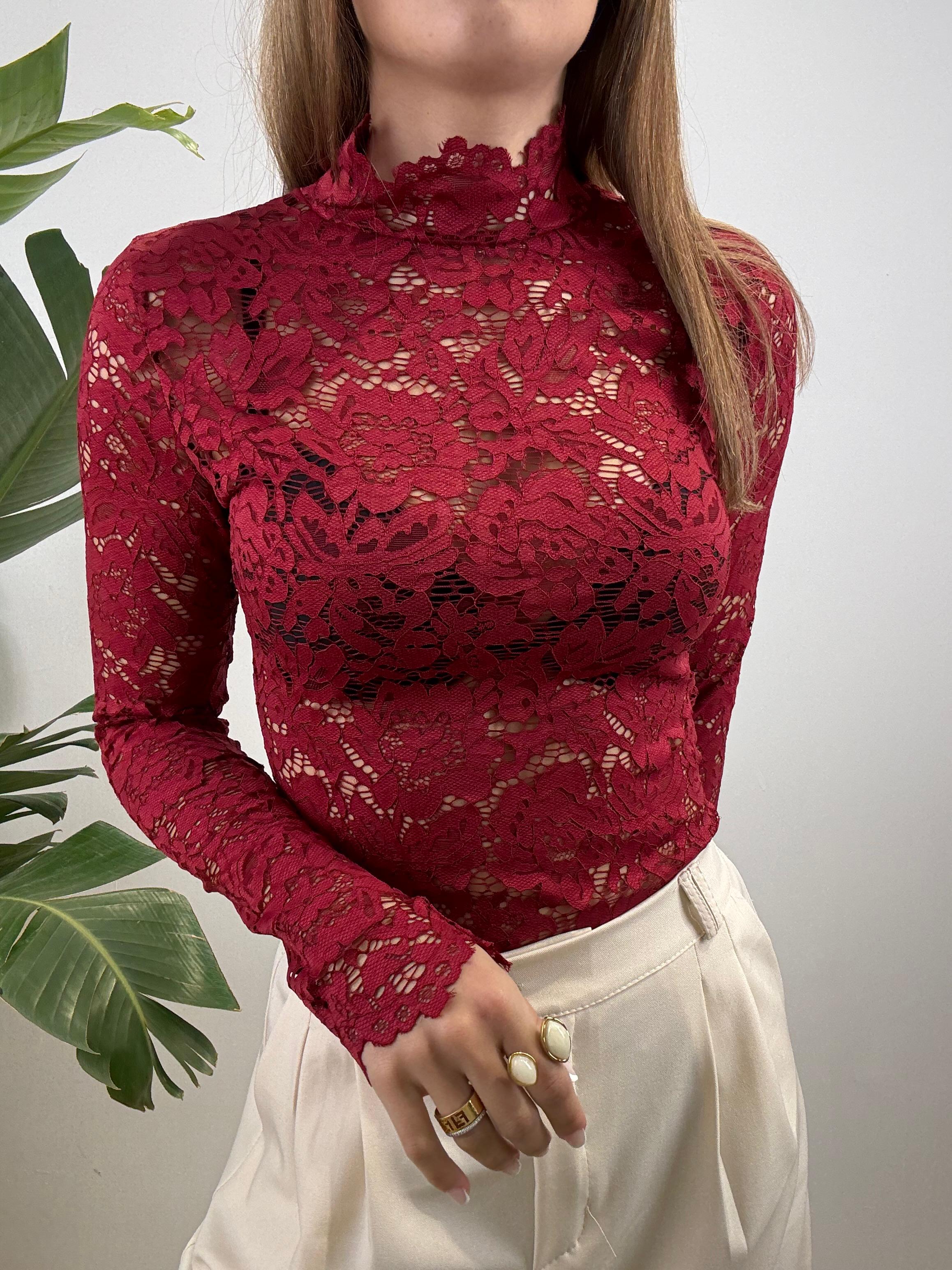 BODY PIZZO NICOLE BORDEAUX