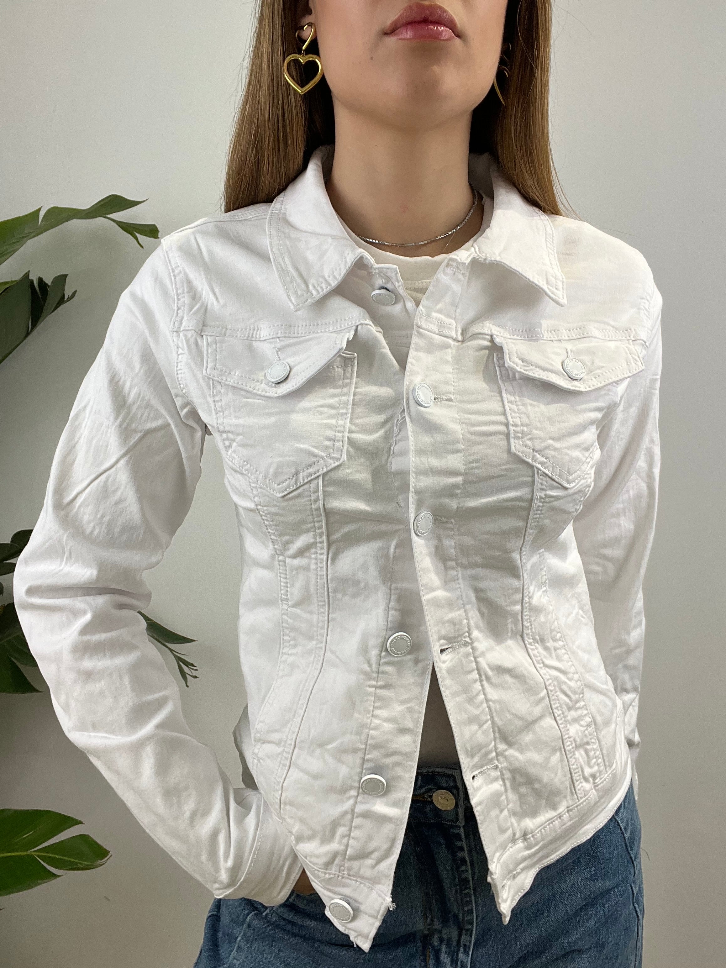 GIUBBINO DENIM PROMO BIANCO