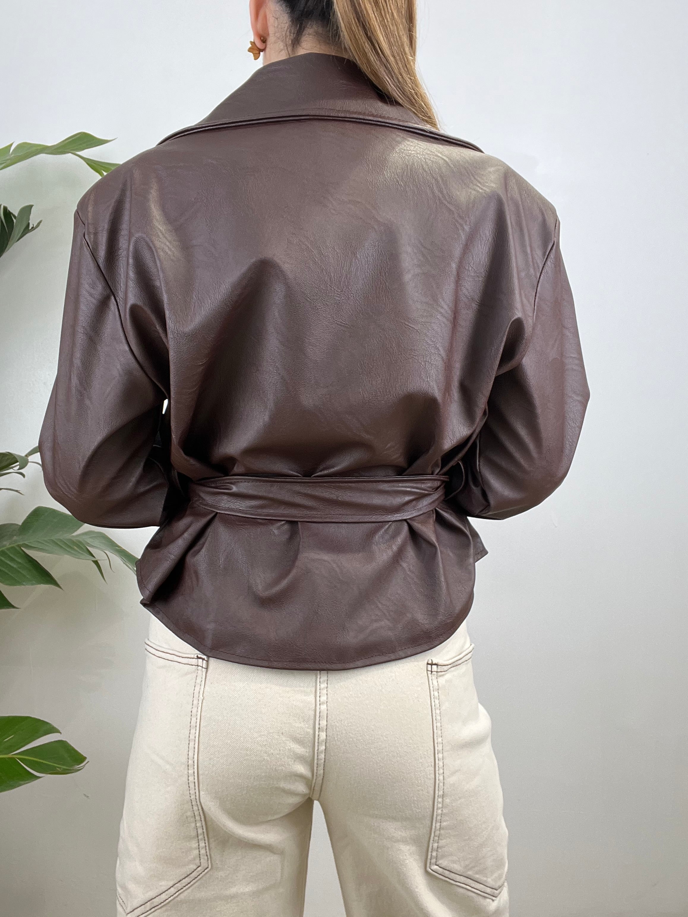 JACKET MAURICIA MARRONE