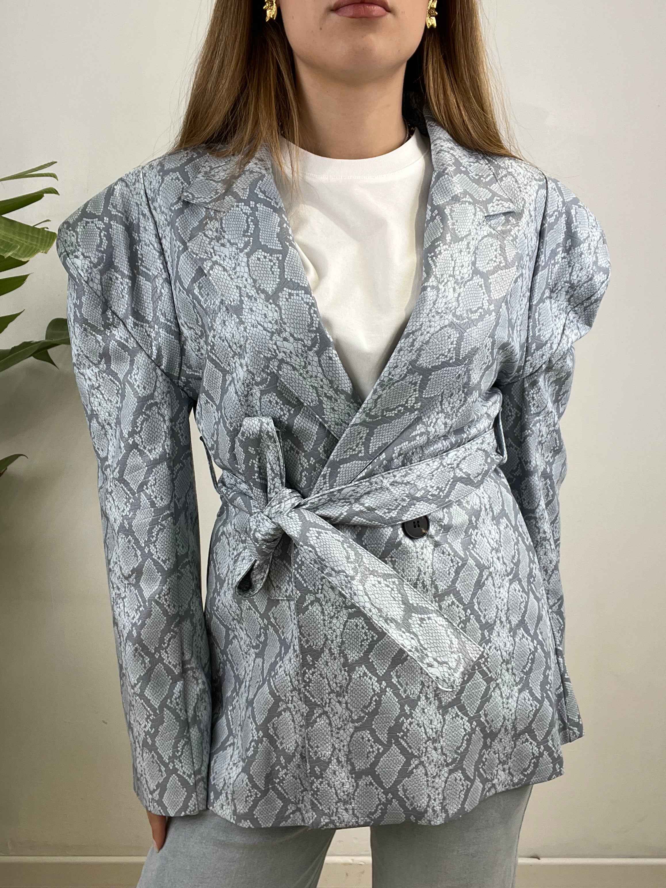 BLAZER PITONATO JUST WEST