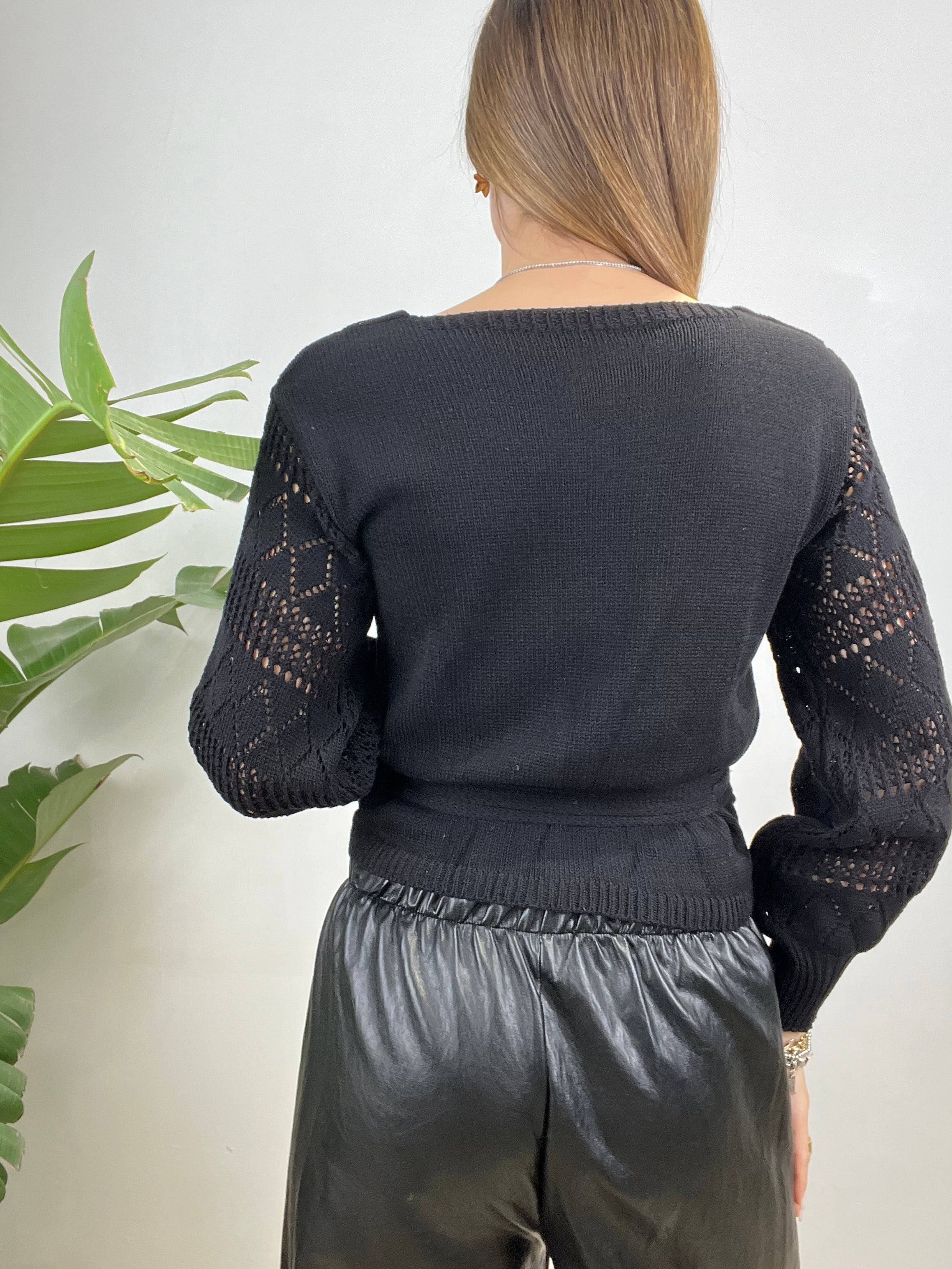 INCROCIATINA SELENIA NERA