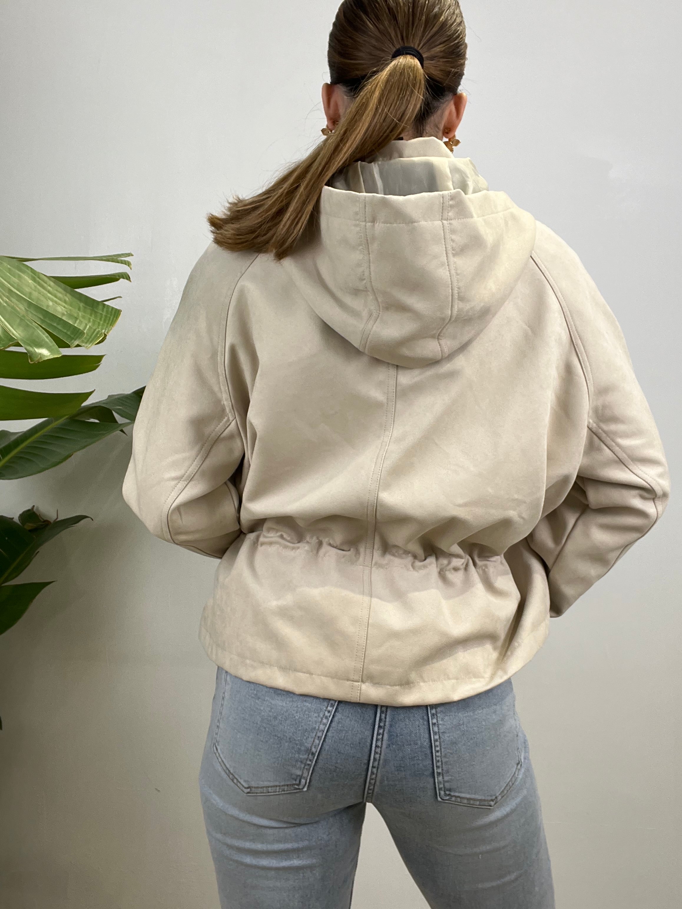 GIUBBINO ECOCAMOSCIO MELANIA BEIGE
