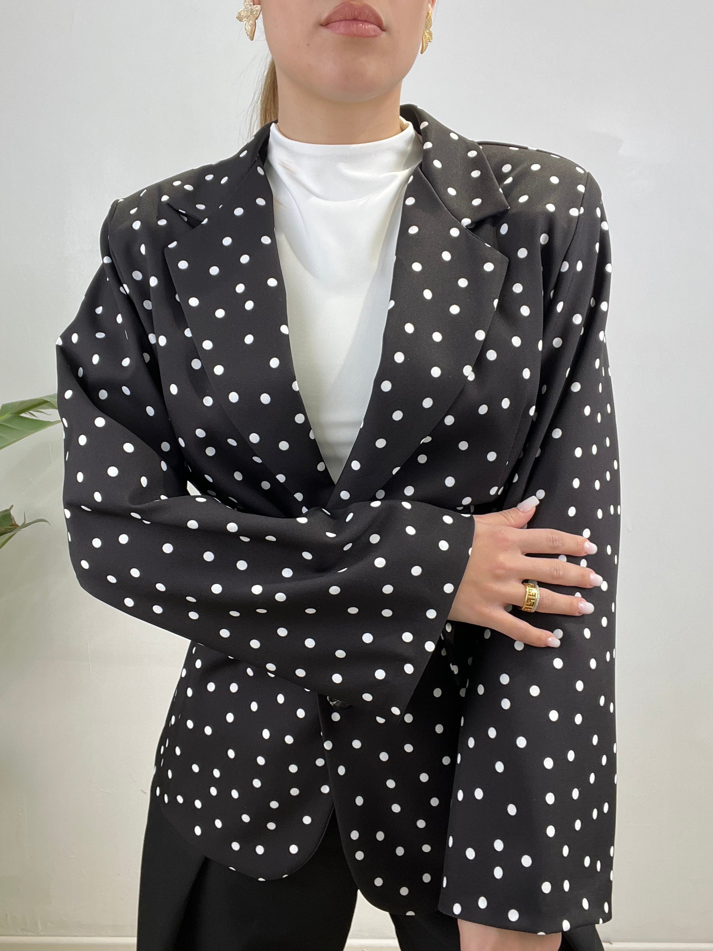 BLAZER SAMY POIS NERO