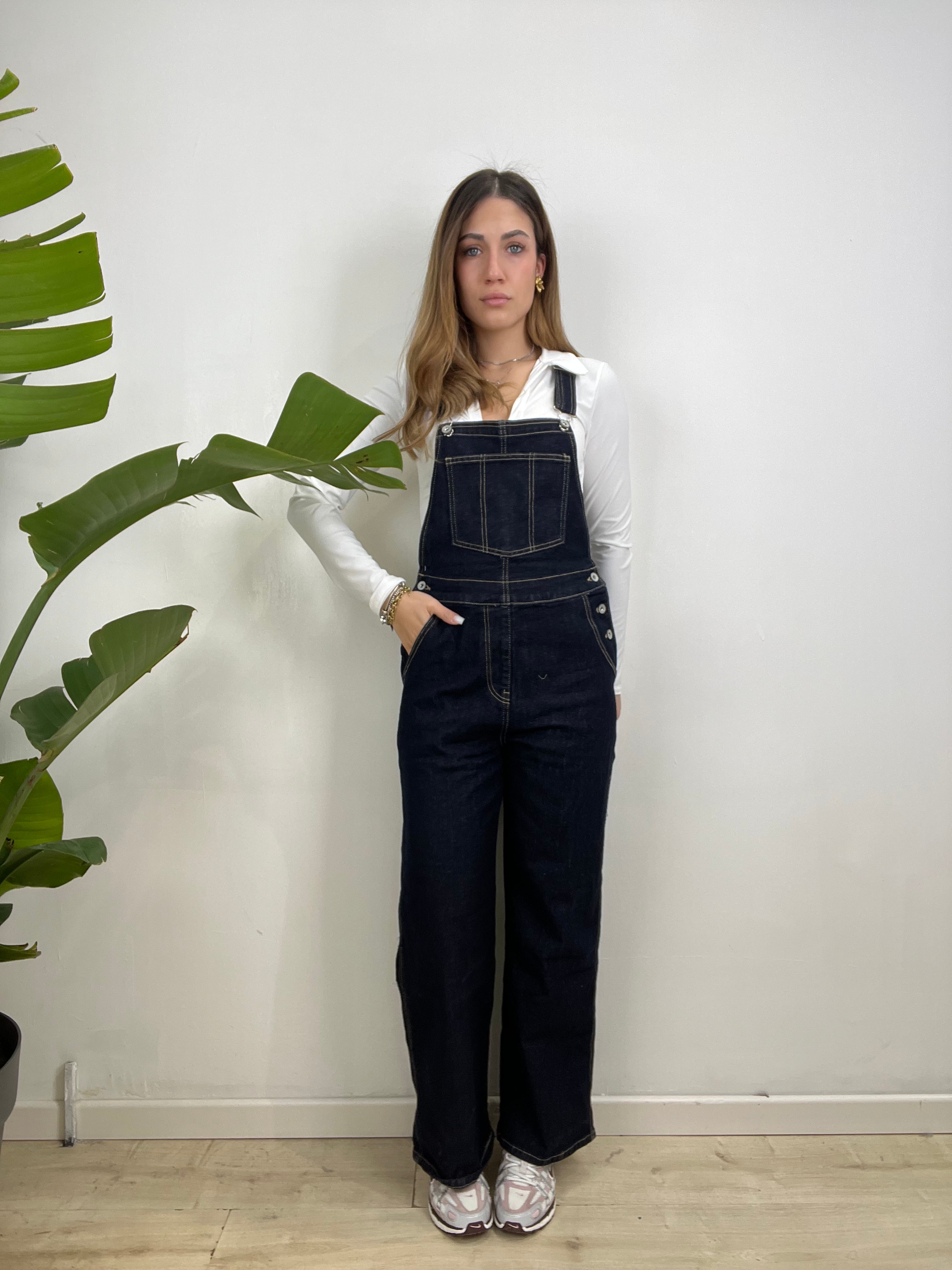 SALOPETTE BLUE DENIM