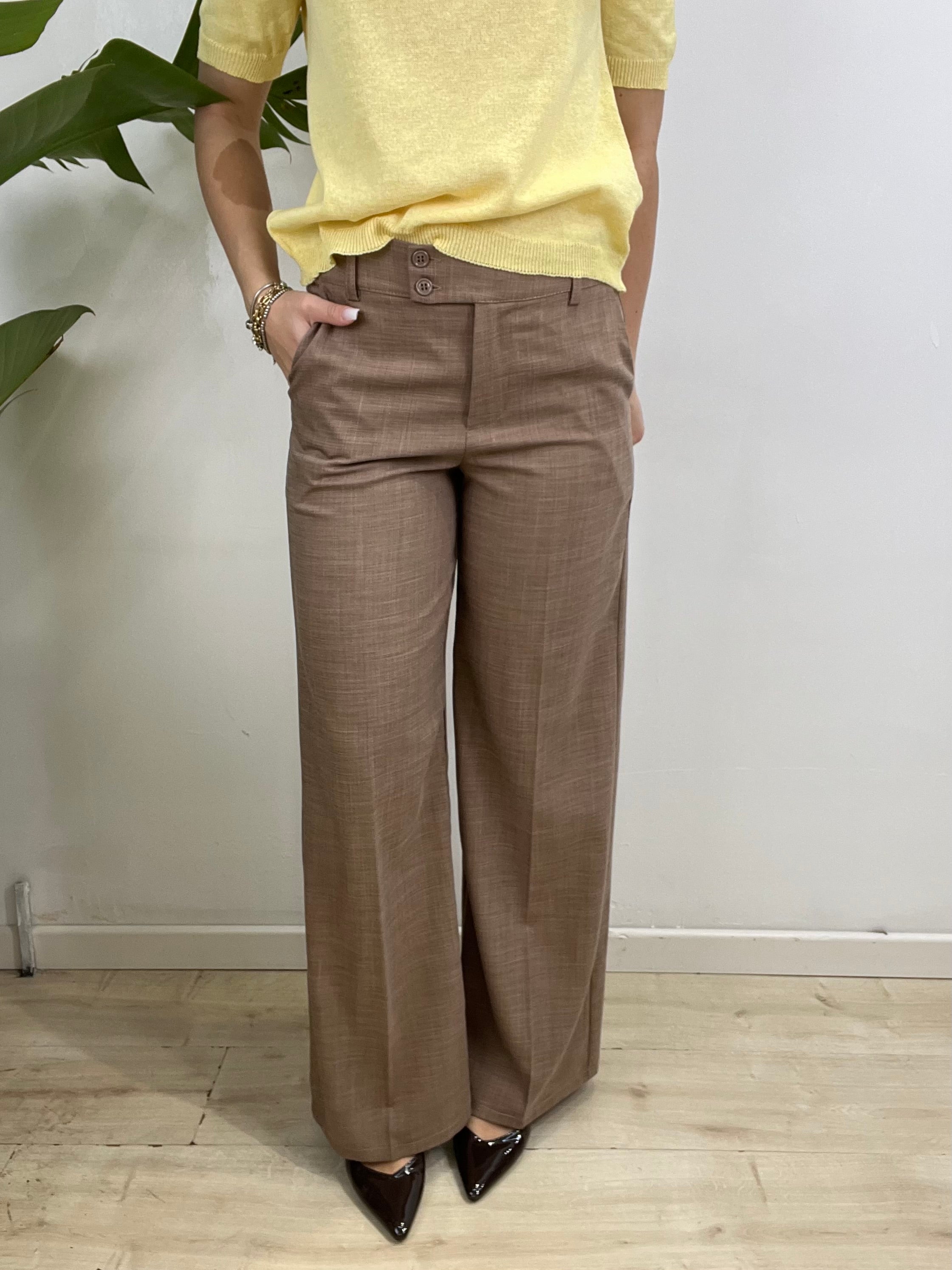 PANTALONI MELY CAMEL
